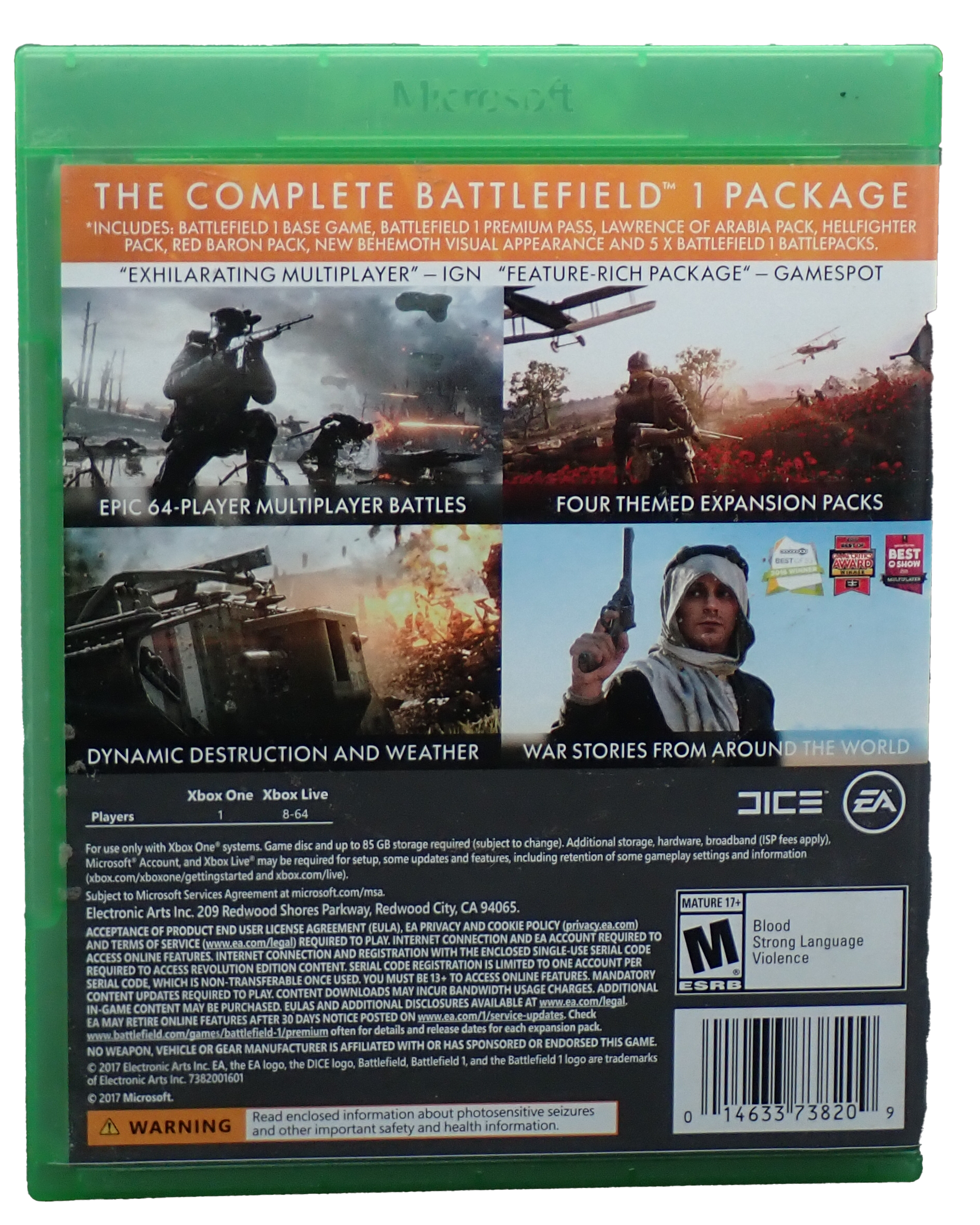 Battlefield 1 Revoliton - Xbox One