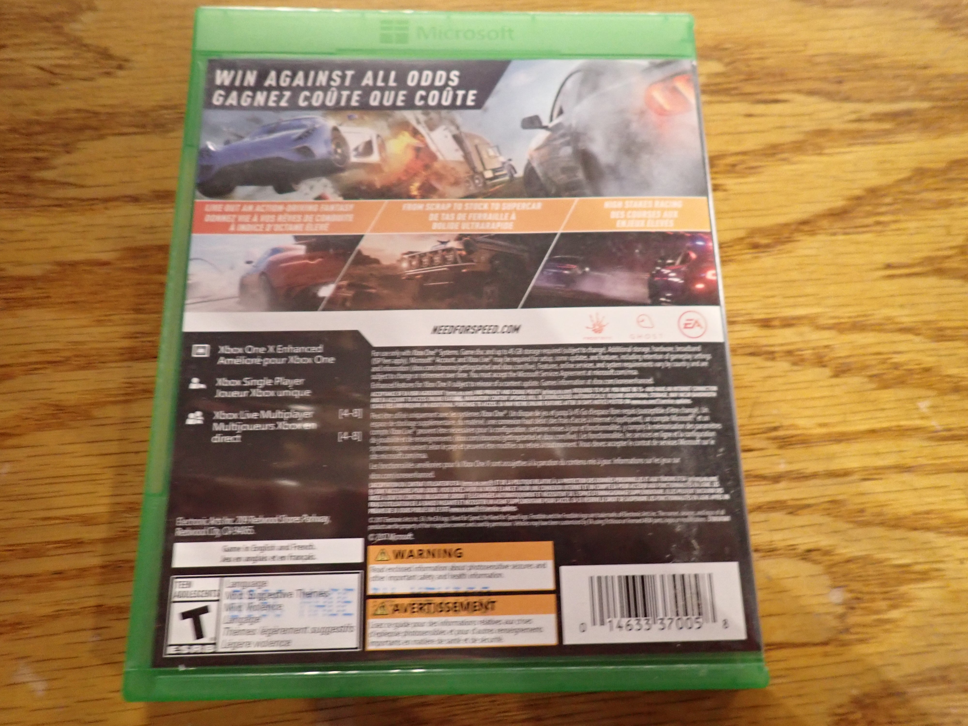Need For Speed Payback - Xbox One