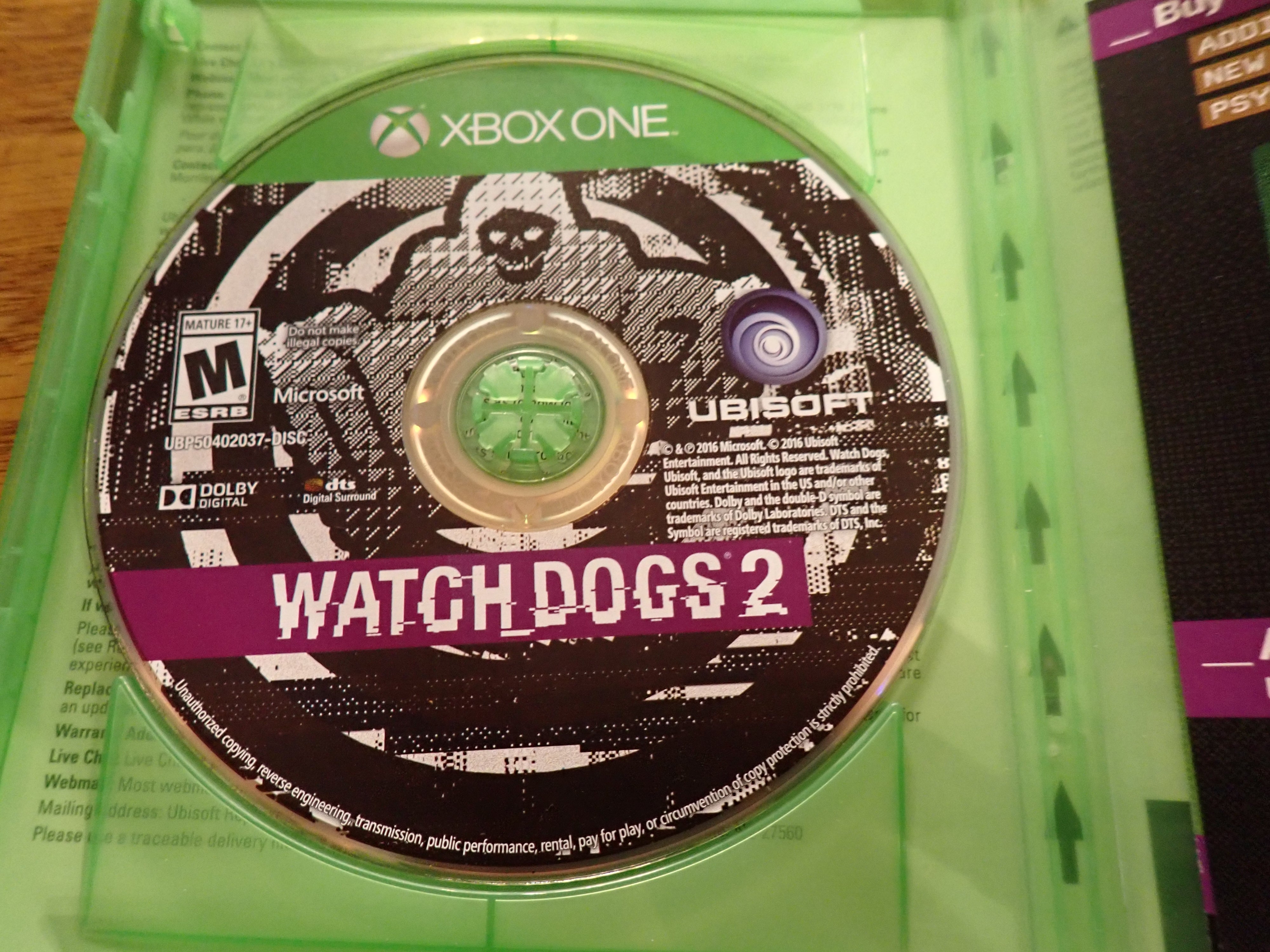 Watch Dogs 2 - Xbox One