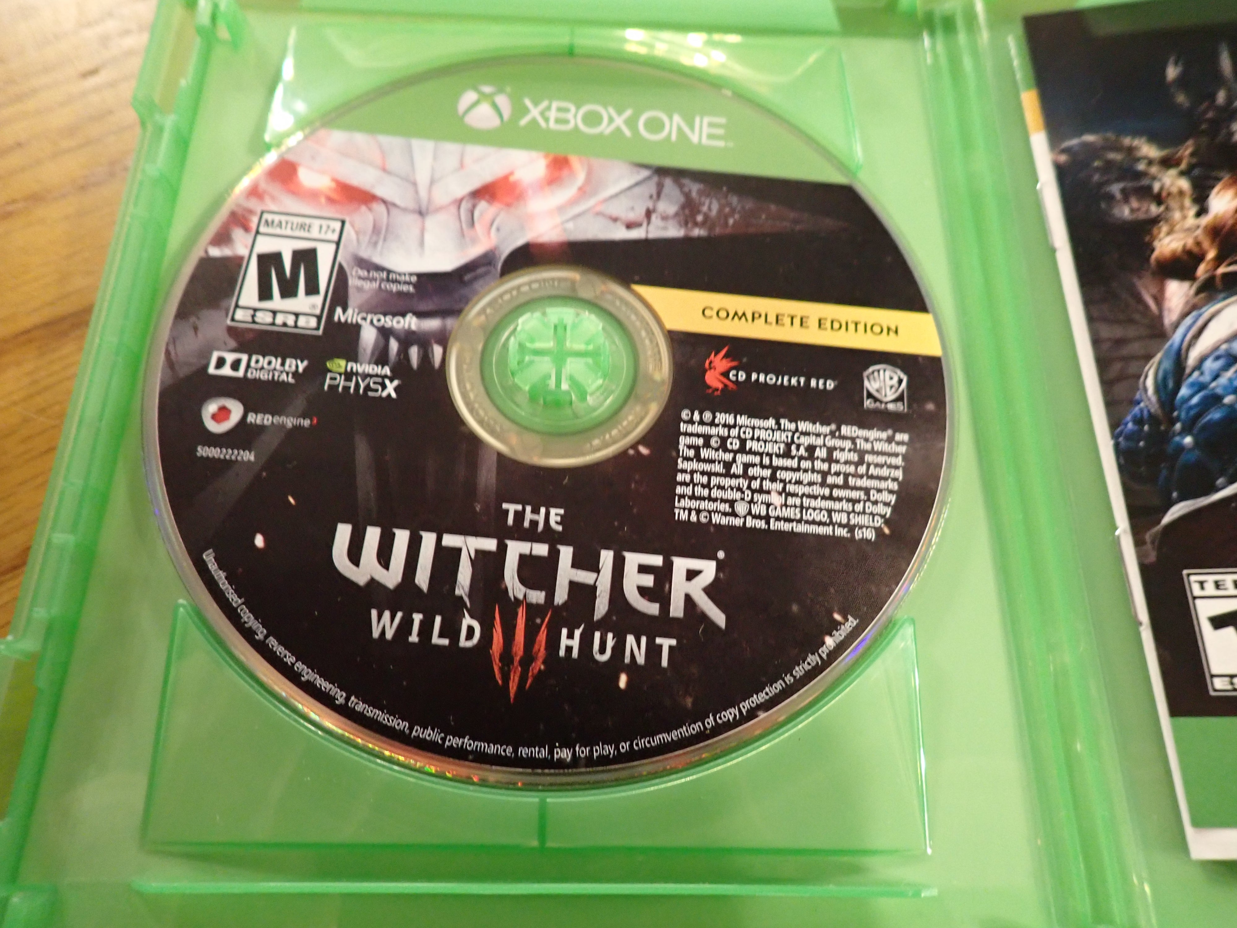 Witcher III Wild Hunt CE - Xbox One