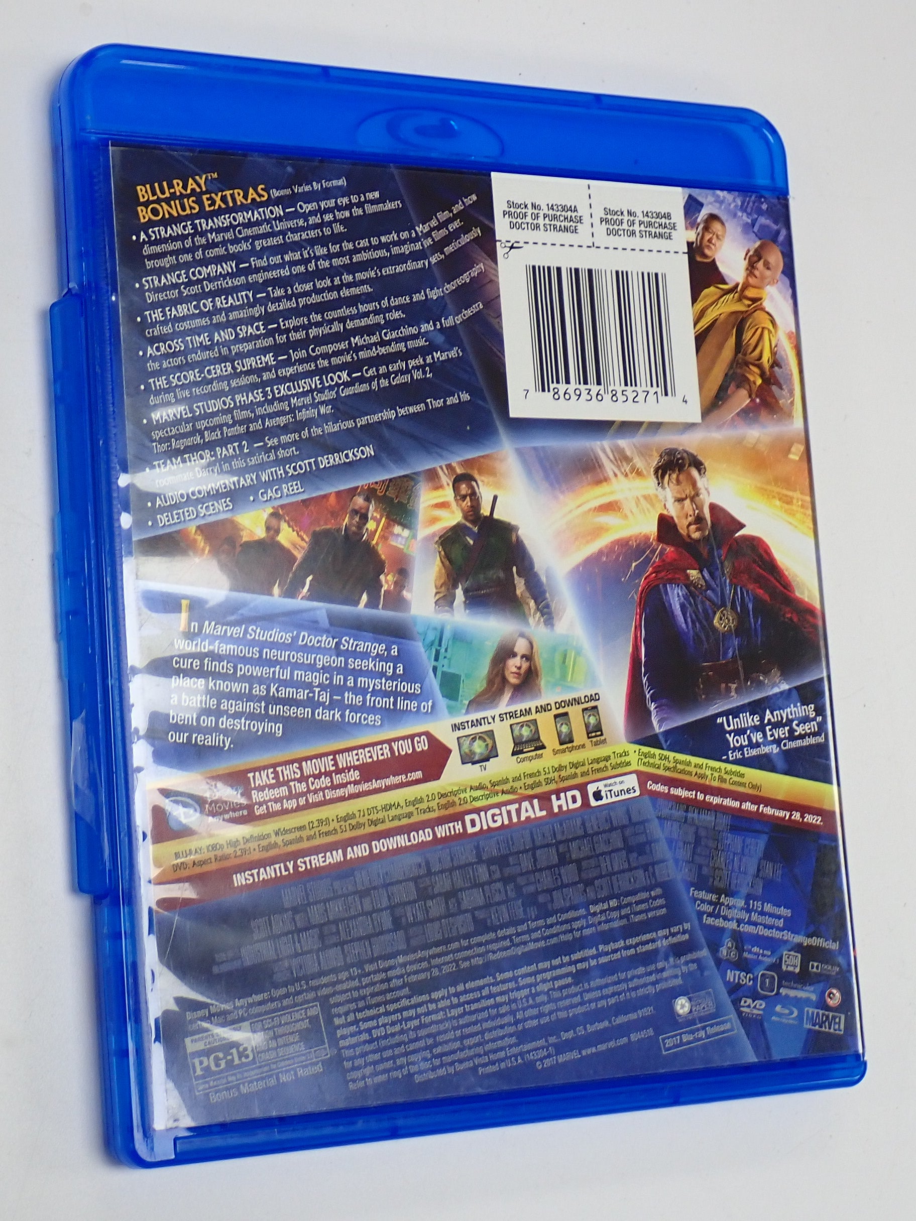 Doctor Strange - Blu-Ray [Pre-Owned]