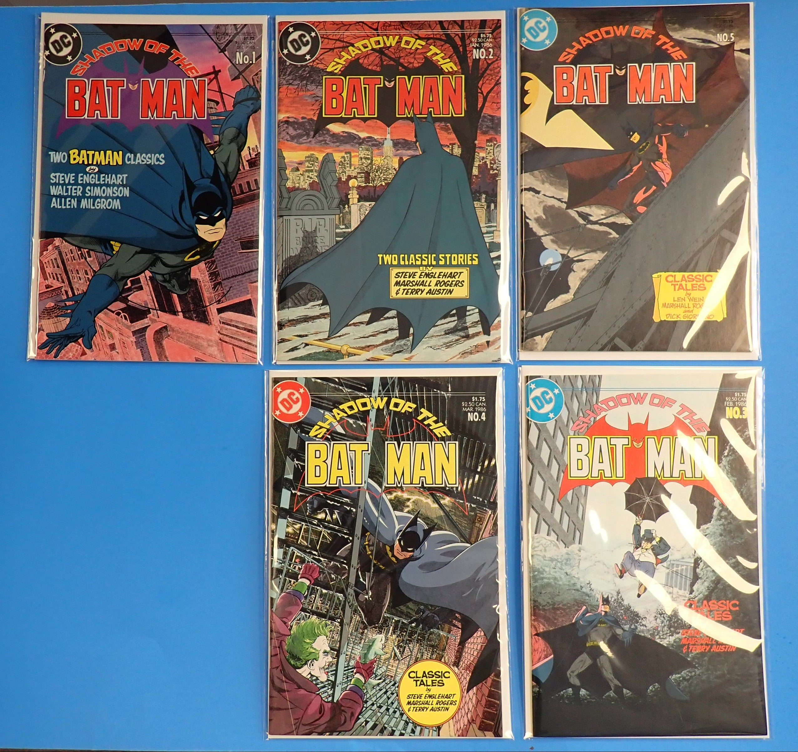 Shadow of the Batman 1-5 (1986)