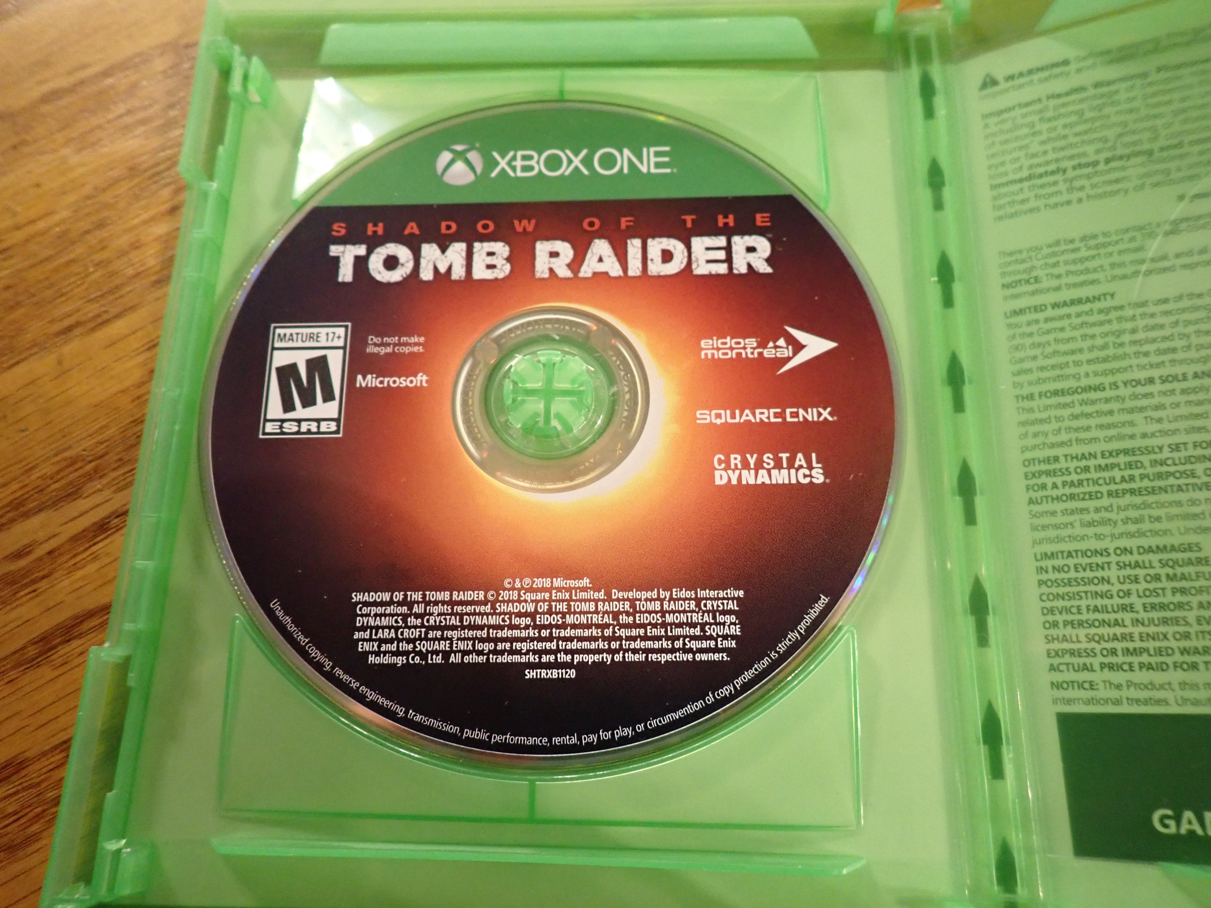 Shadow of the Tomb Raider - Xbox One