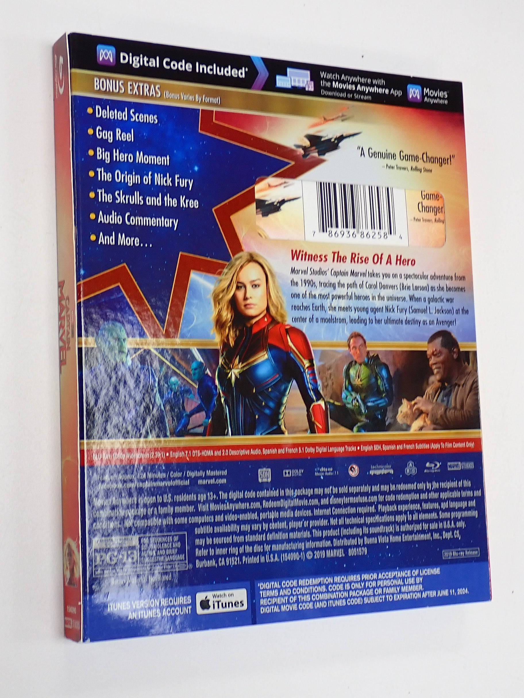 Captain Marvel - Blu-Ray [Pre-Owned]