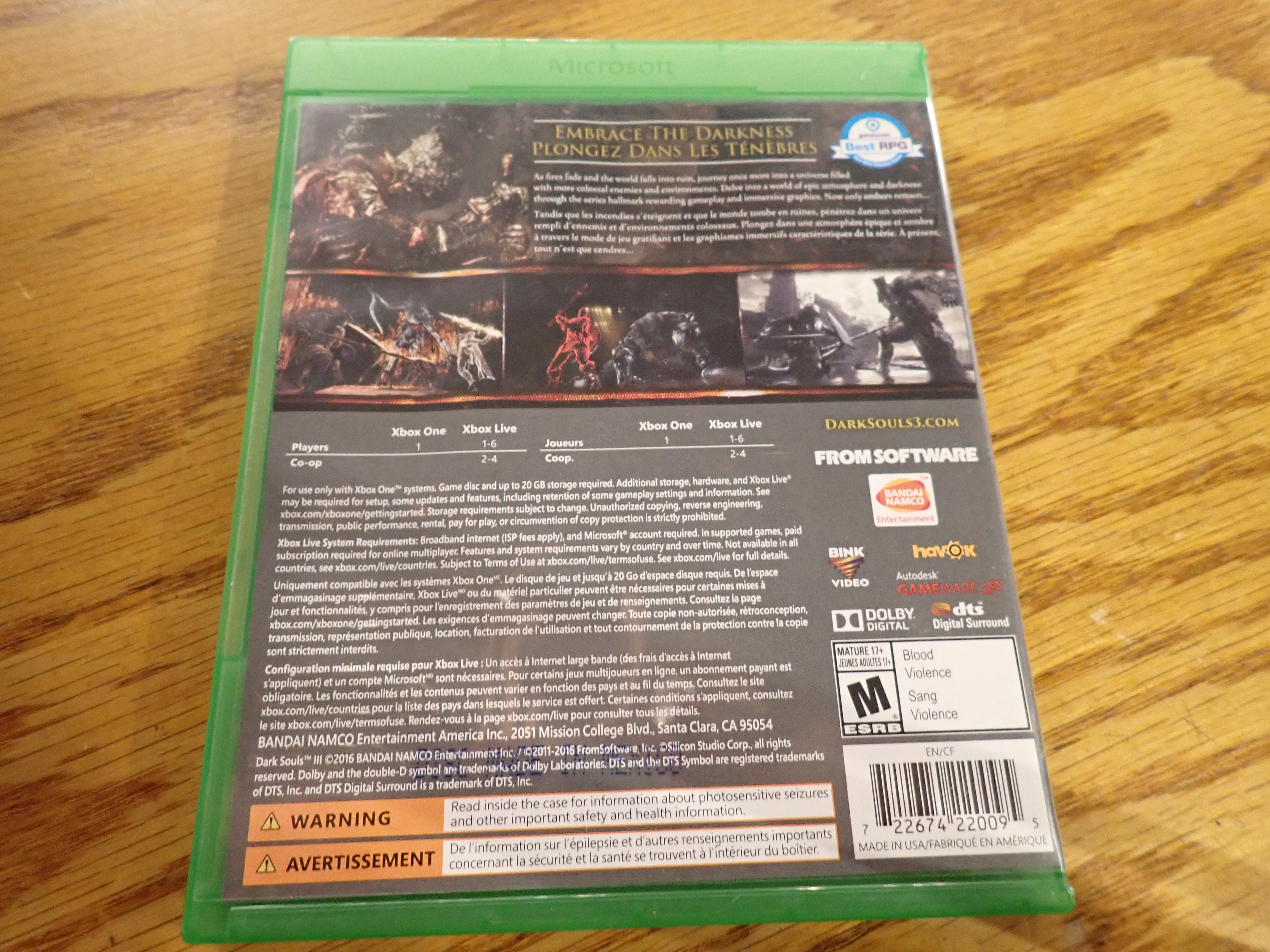 Dark Souls III - Xbox One