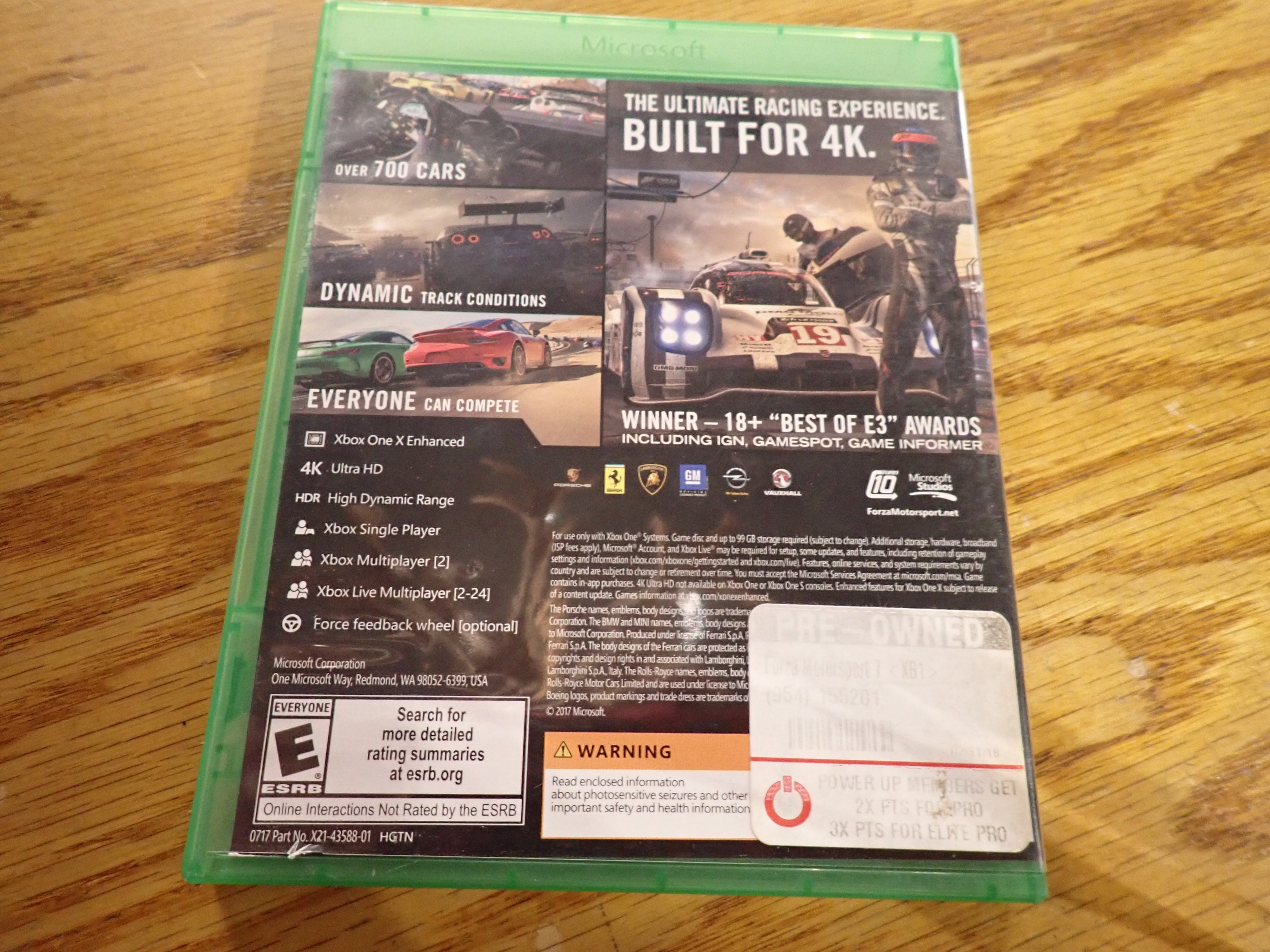 Forza Motorsport 7 - Xbox One – Infinity Flux