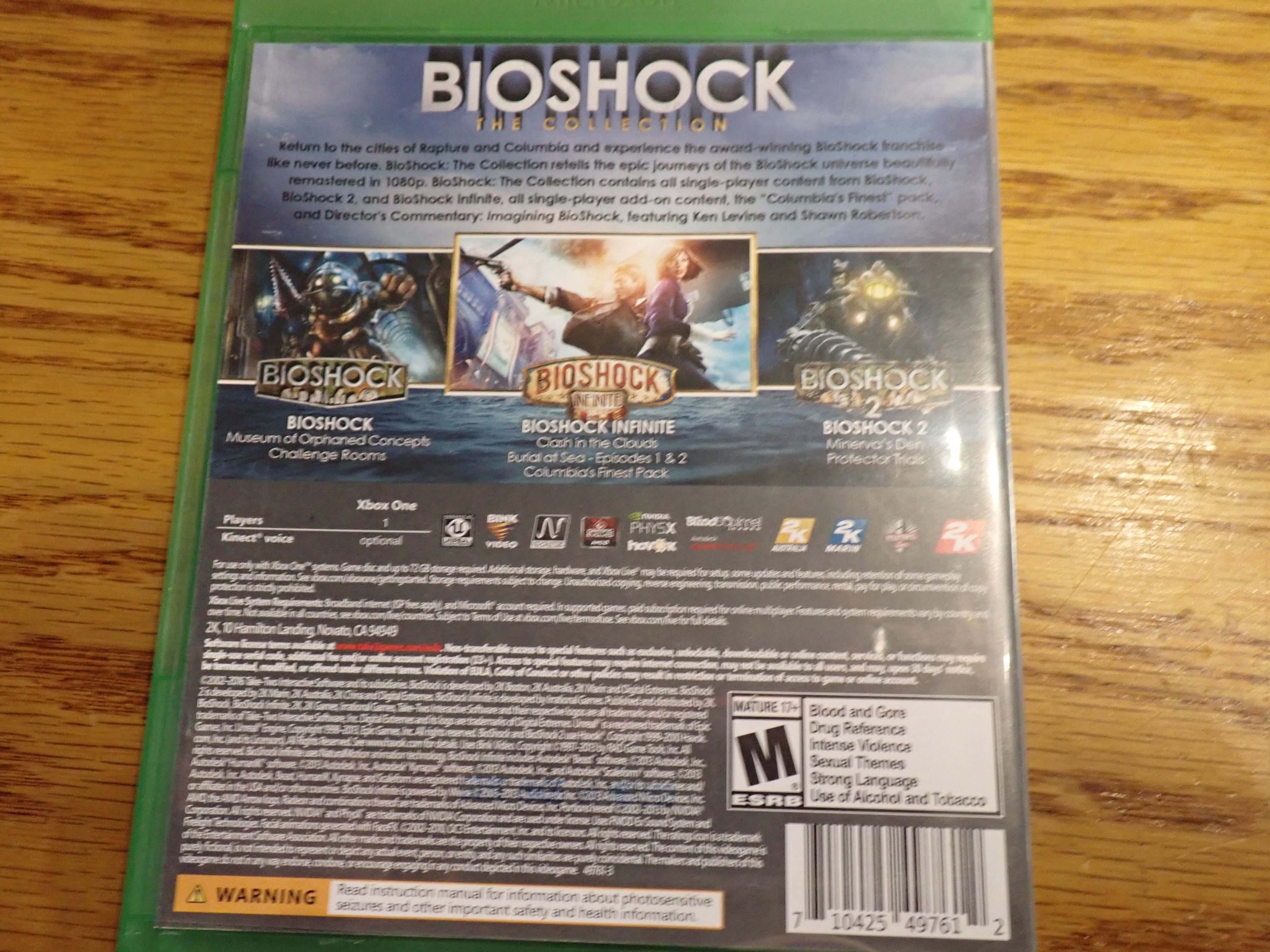 Bioshock The Collection - Xbox One