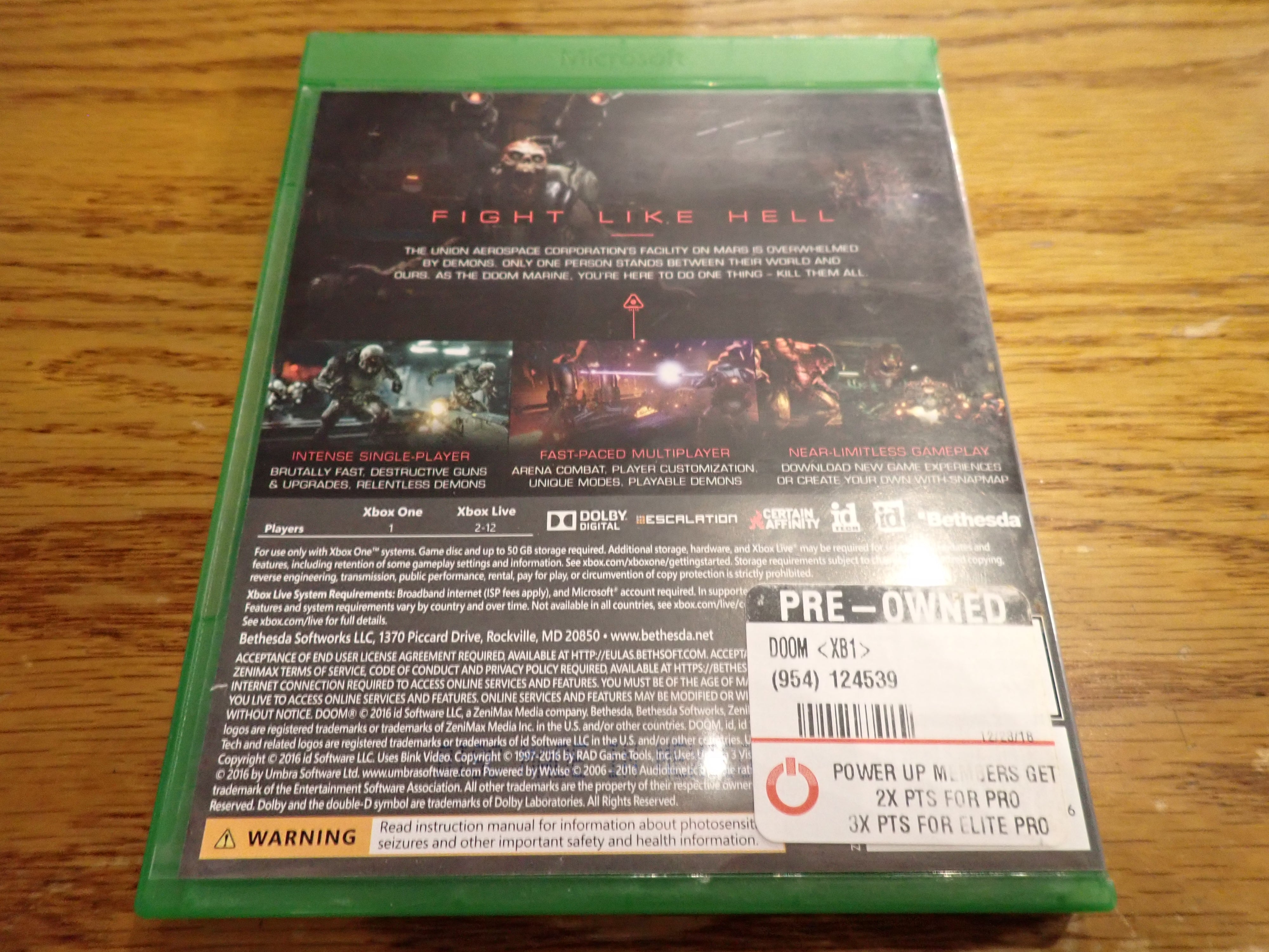 Doom - Xbox One