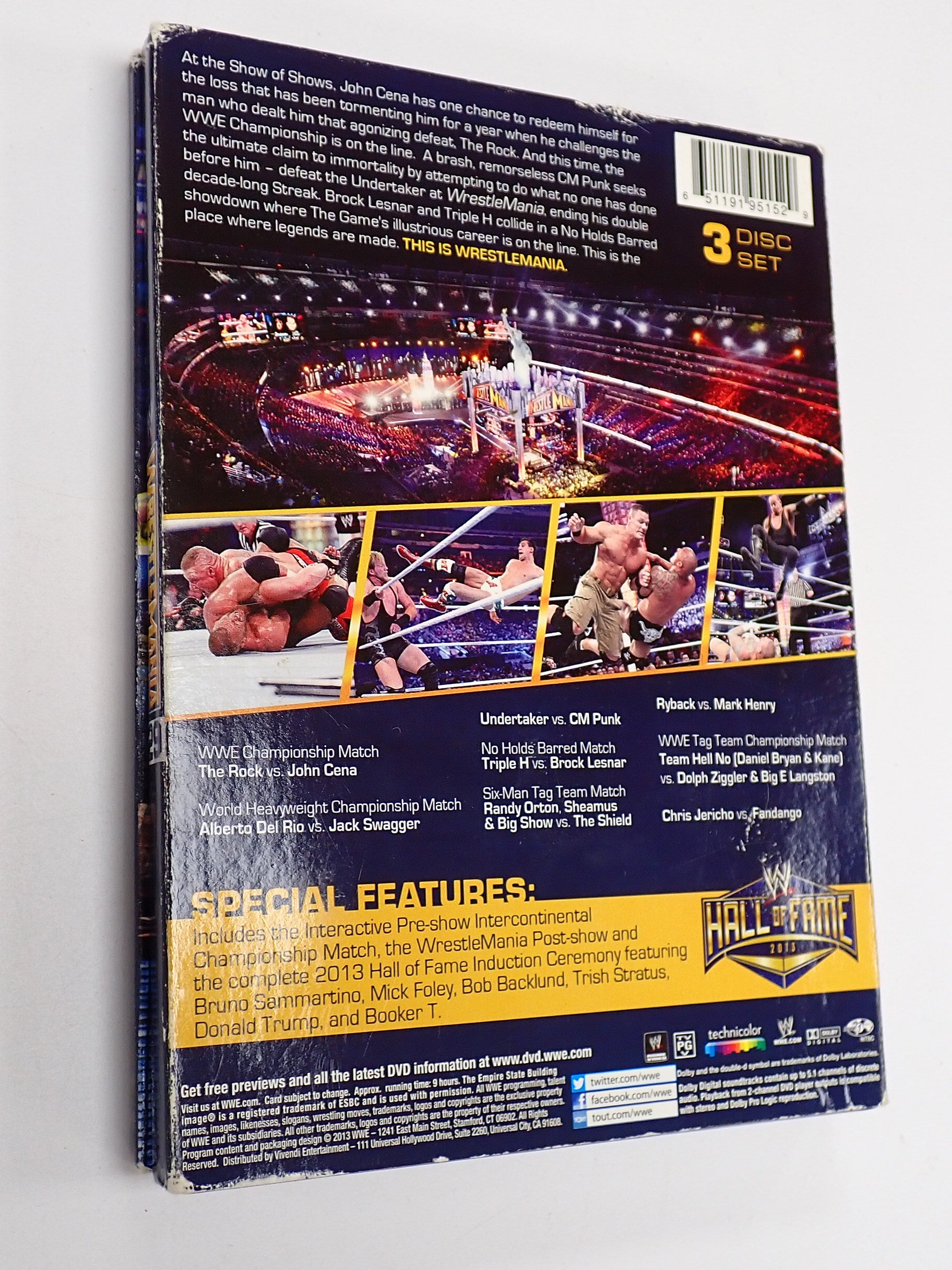 Wrestlemania 29 (3-Disc Set) - DVD [Pre-Owned]