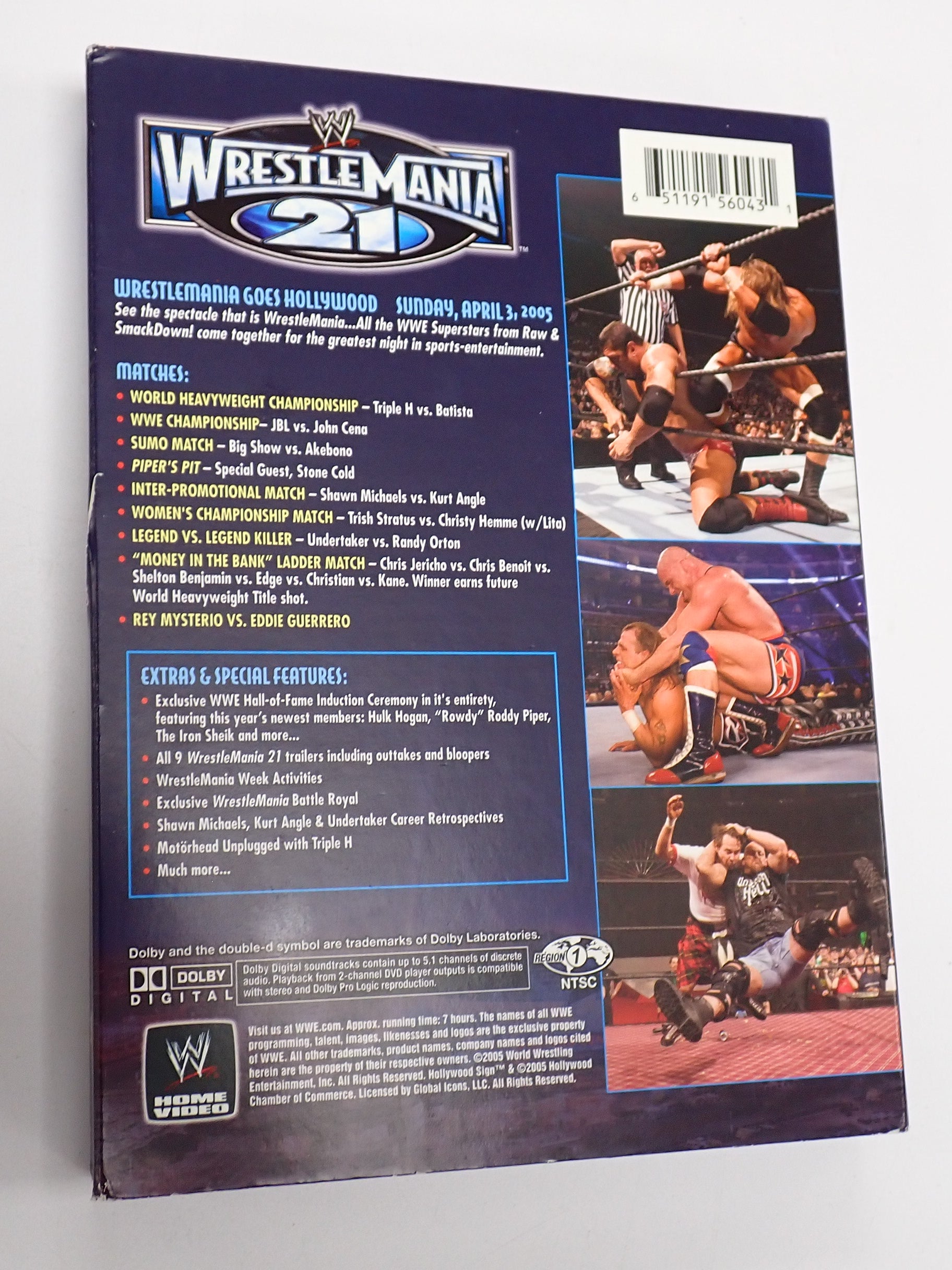 Wrestlemania 21 (3-Disc Collector's Edition) - DVD [Pre-Owned]