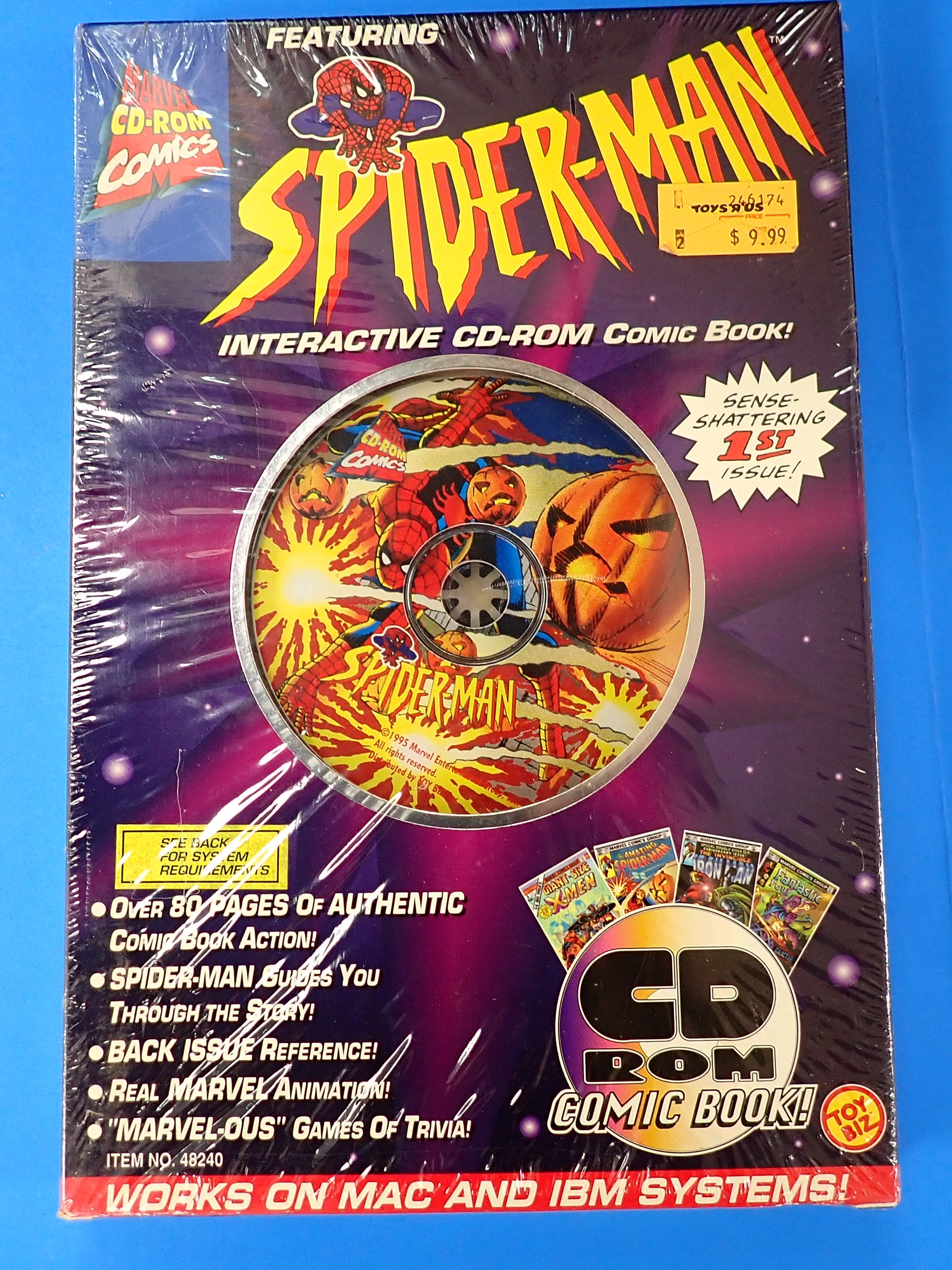 Spider-Man Interactive CD-ROM Comic Book (1995)
