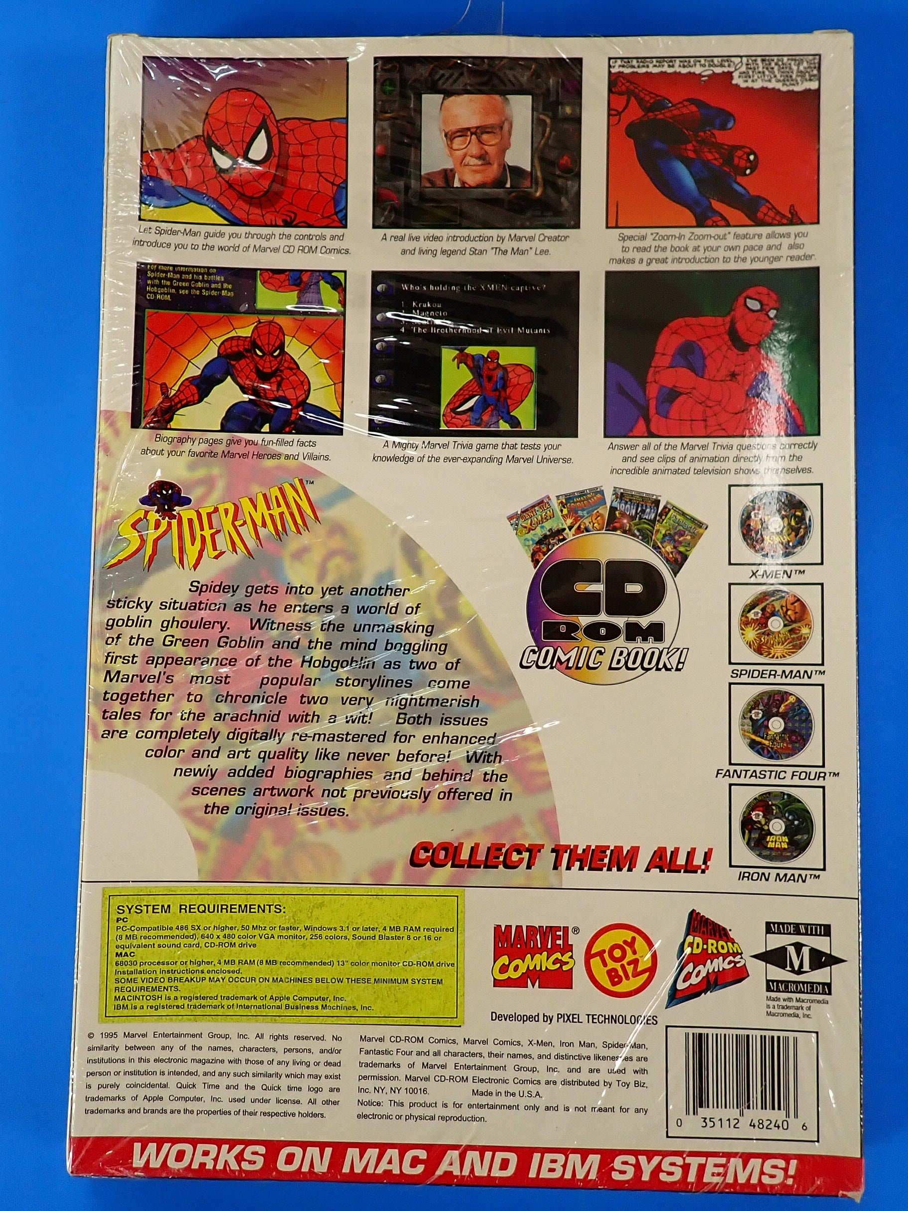 Spider-Man Interactive CD-ROM Comic Book (1995)