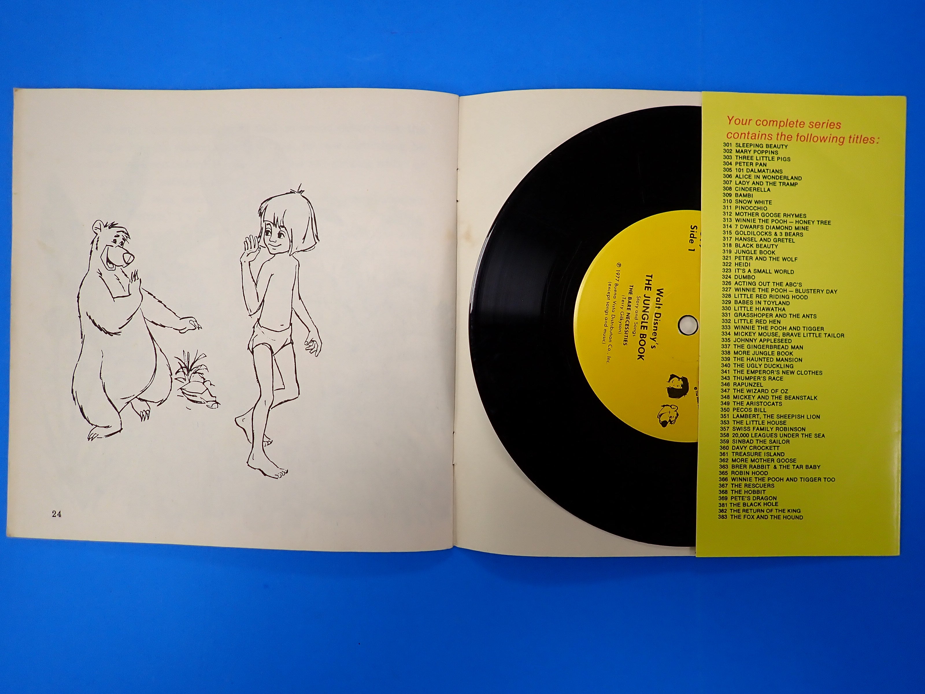 The Jungle Book Book and Record (1977)