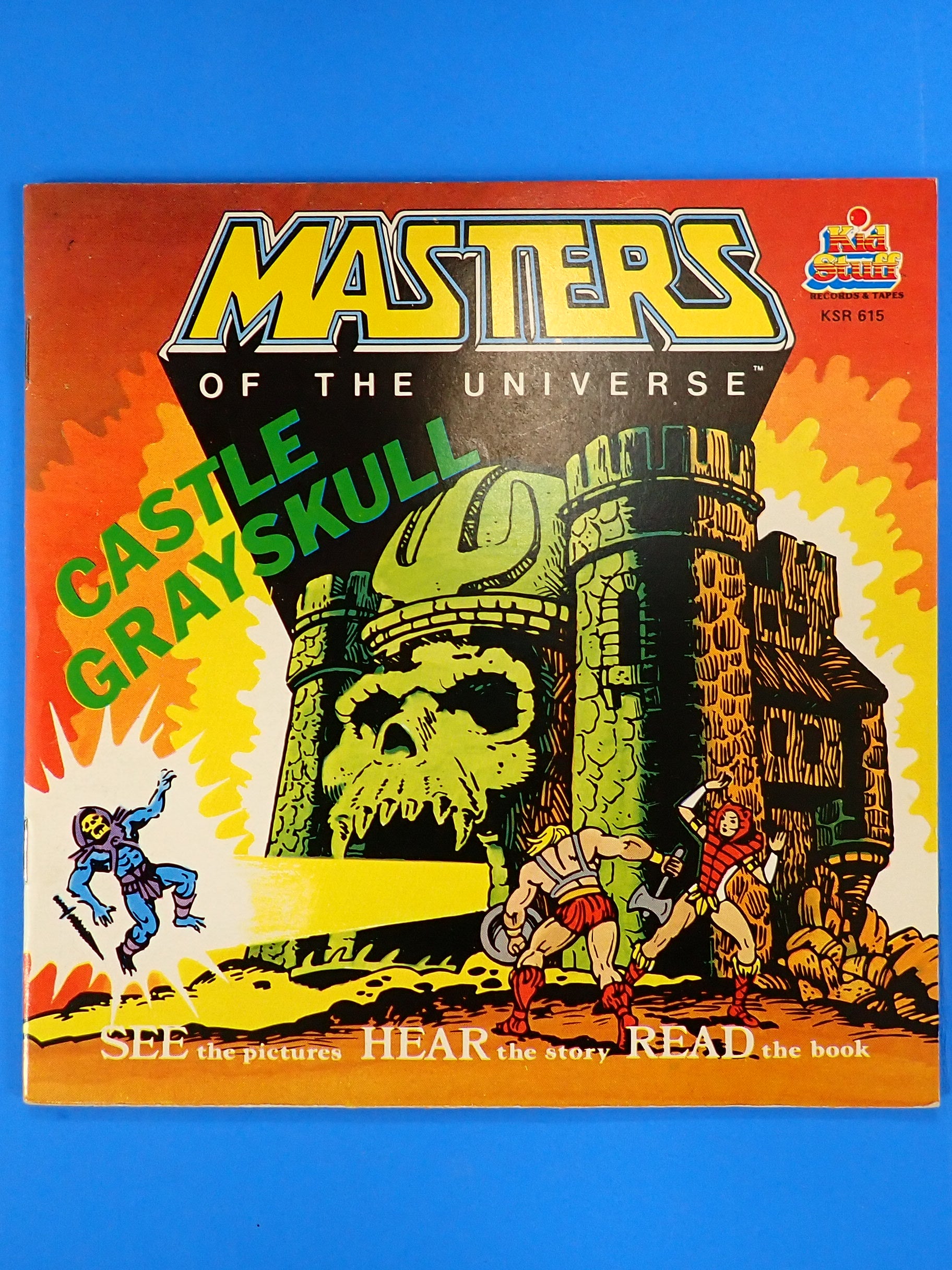 Masters of the Universe Castle Grayskull Book and Record (1983)
