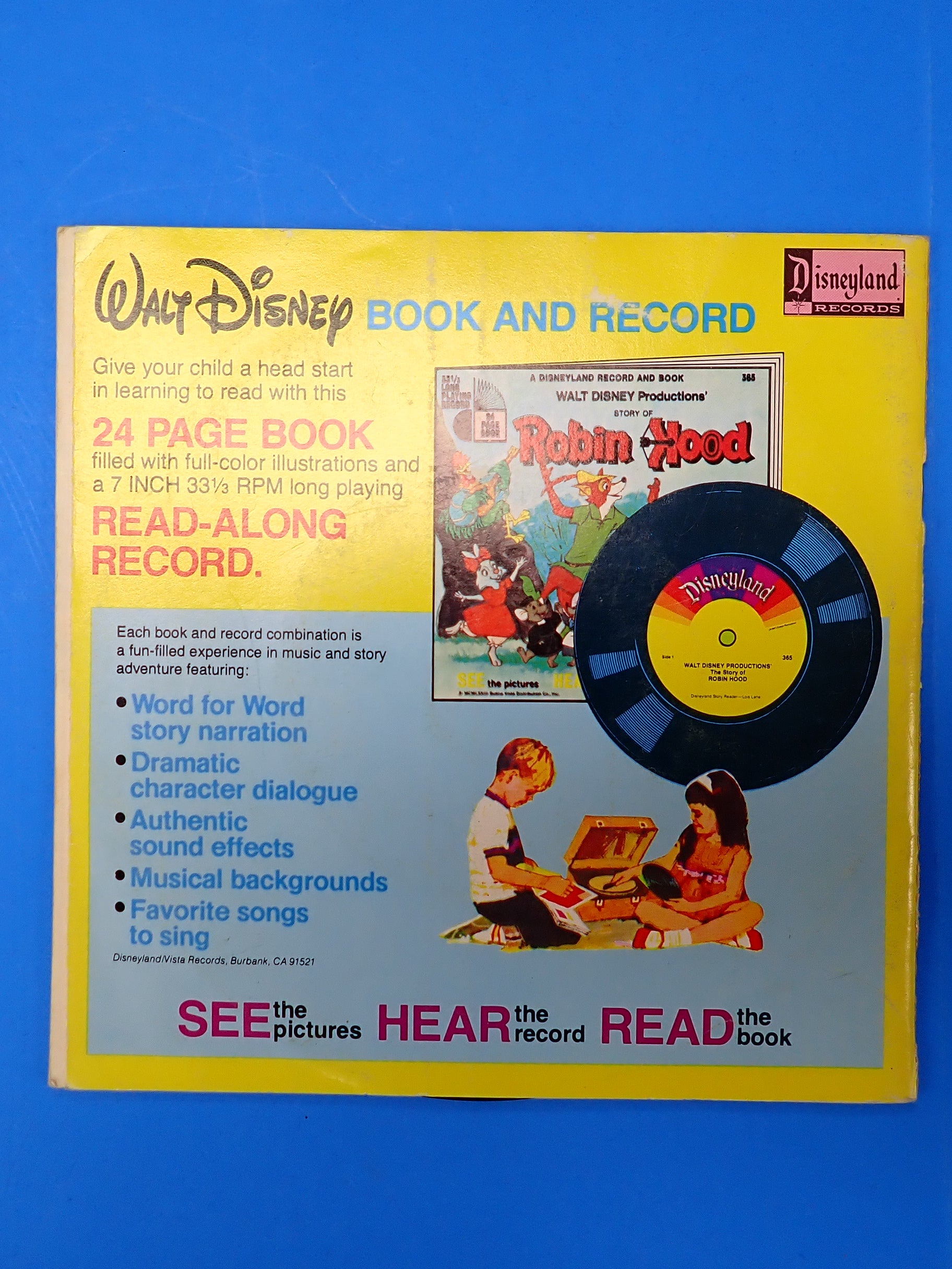 Pinocchio Book and Record (1977)
