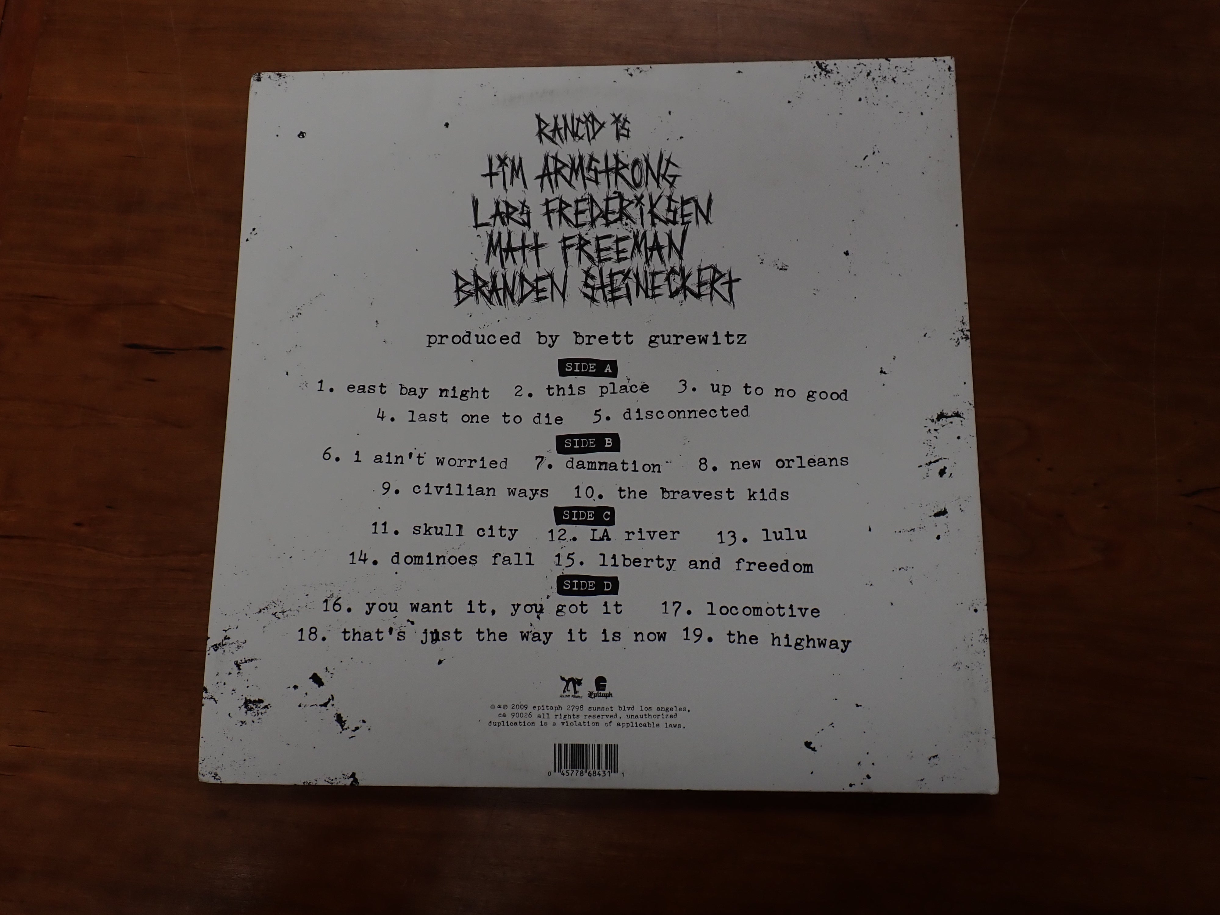 Rancid - Let The Dominoes Fall