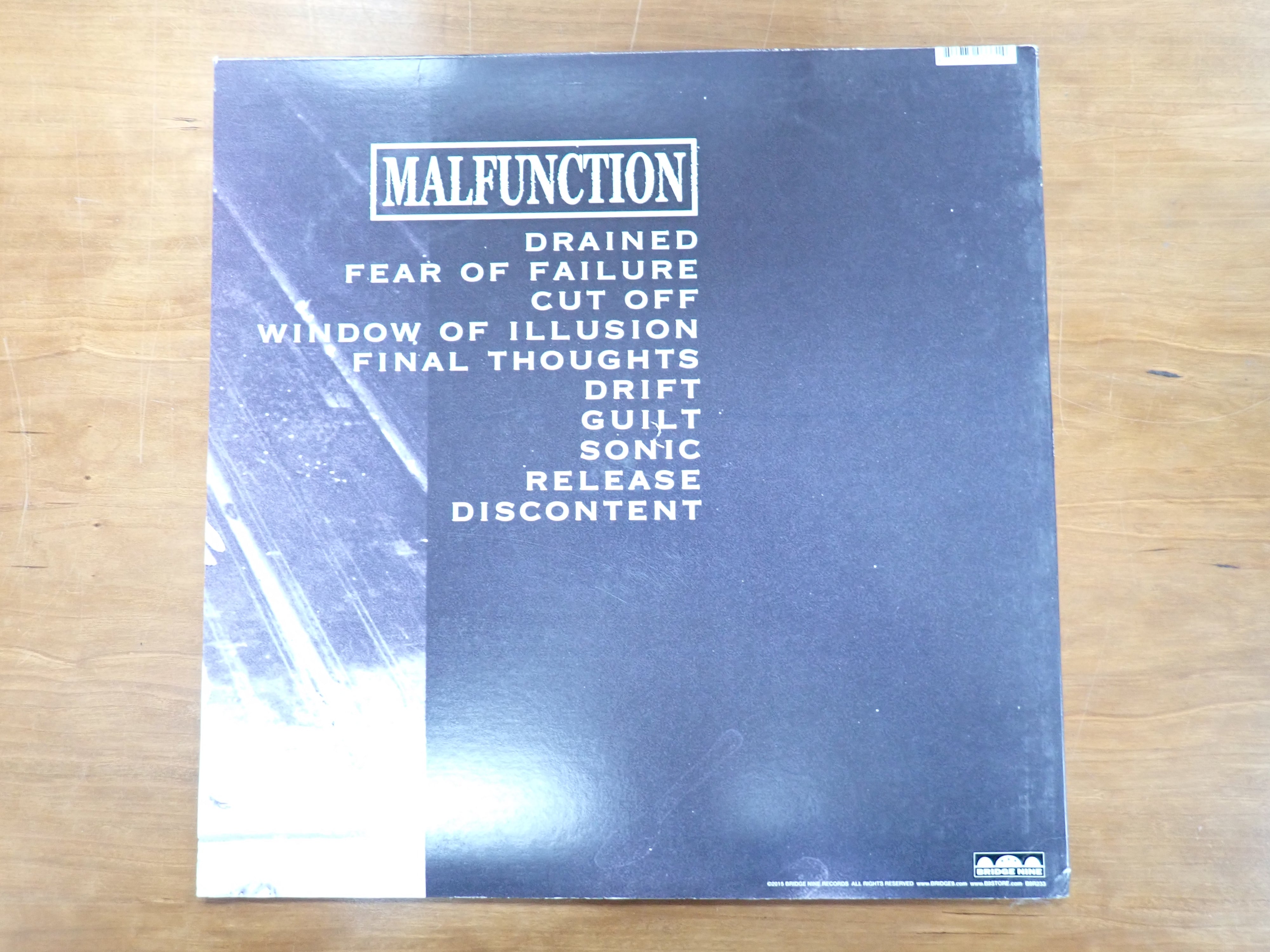 Malfunction - Fear Of Failure