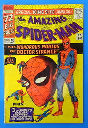 Amazing Spider-Man Annual #2 (1965) - GD (2.0) - 1st full meeting Spider-Man & Dr Strange