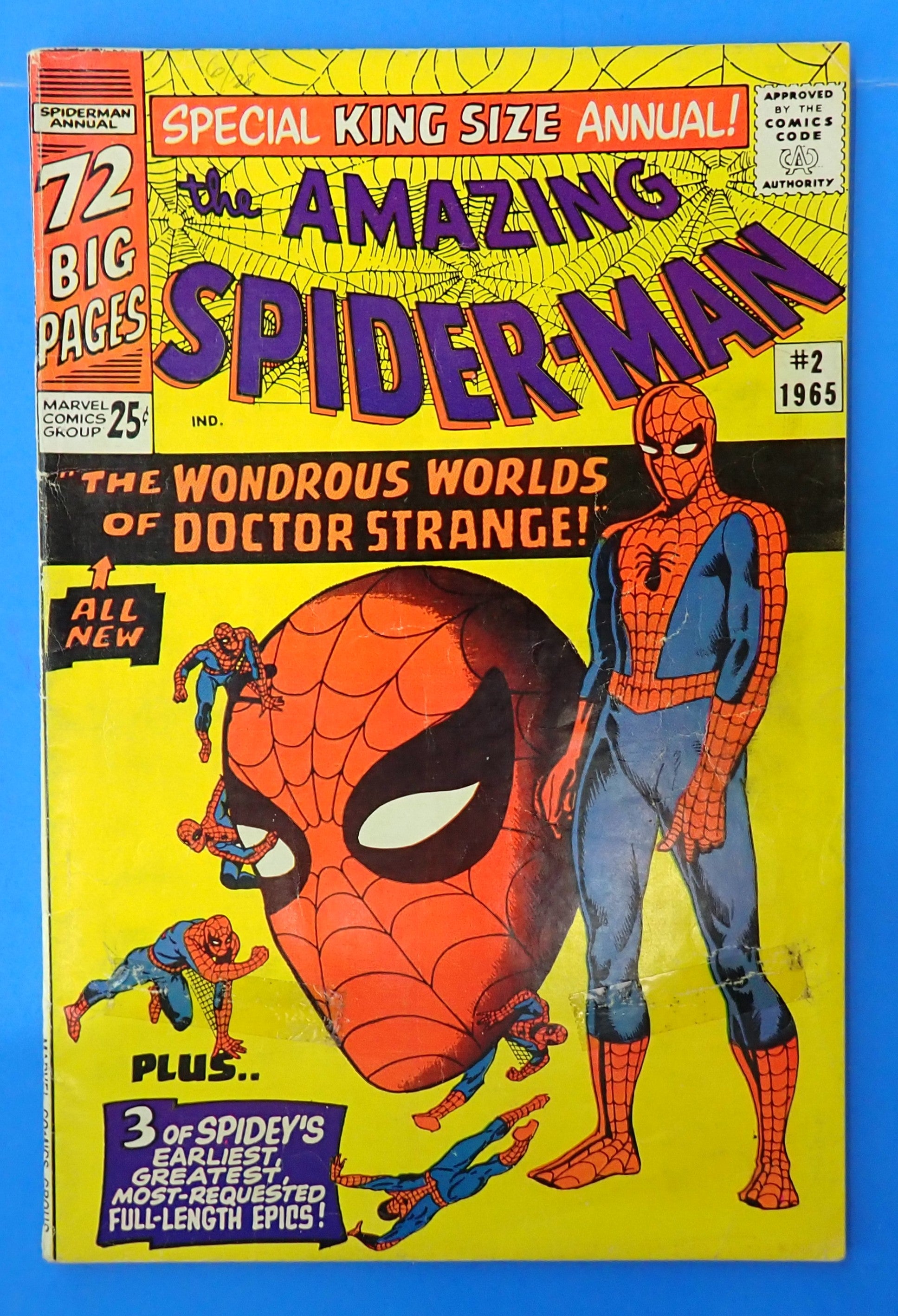 Amazing Spider-Man Annual #2 (1965) - GD (2.0) - 1st full meeting Spider-Man & Dr Strange