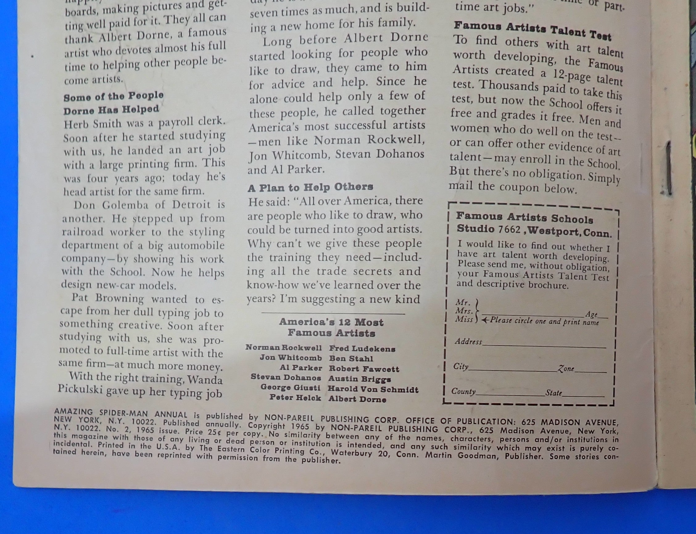 Amazing Spider-Man Annual #2 (1965) - GD (2.0) - 1st full meeting Spider-Man & Dr Strange