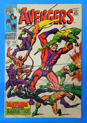 Avengers #55 (1968) - GD (2.0) - 1st full App. of Ultron