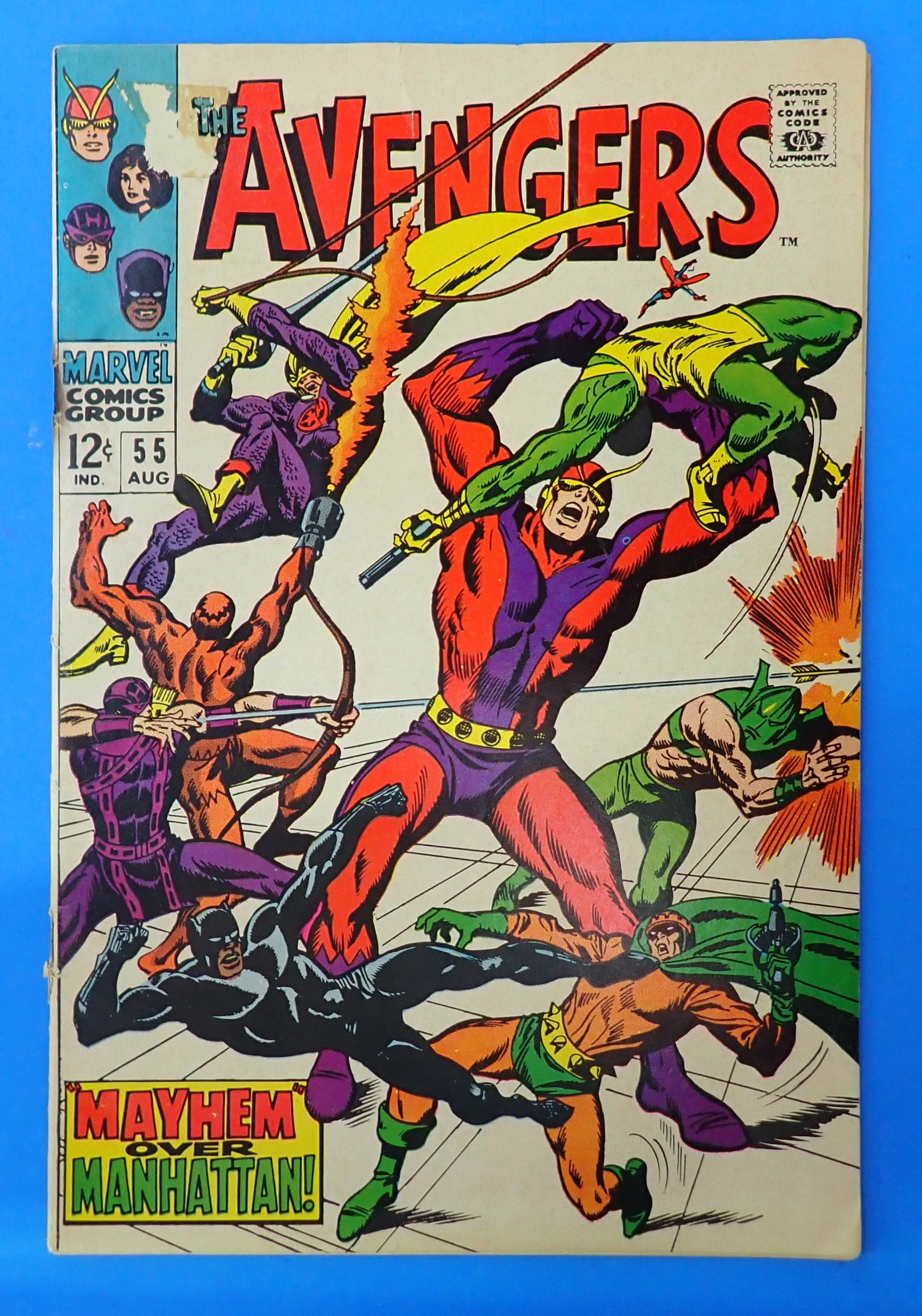 Avengers #55 (1968) - GD (2.0) - 1st full App. of Ultron
