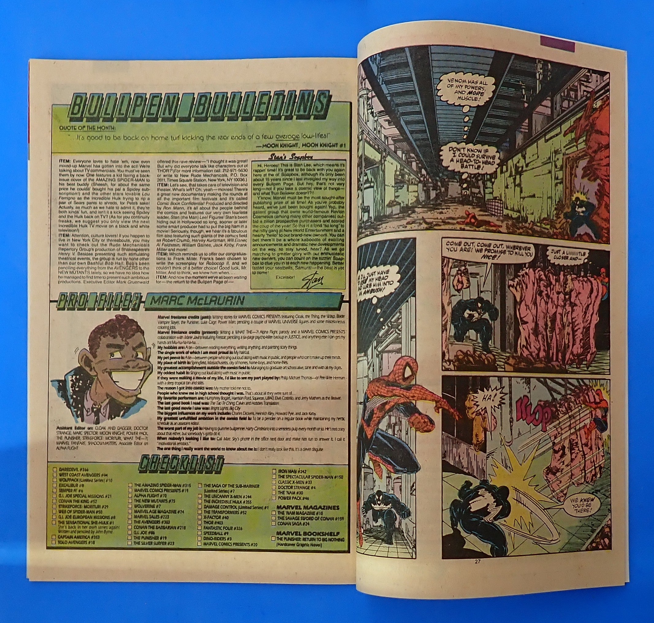 Amazing Spider-Man #316 (1989) - VF/NM (9.0) - 3rd App. Venom
