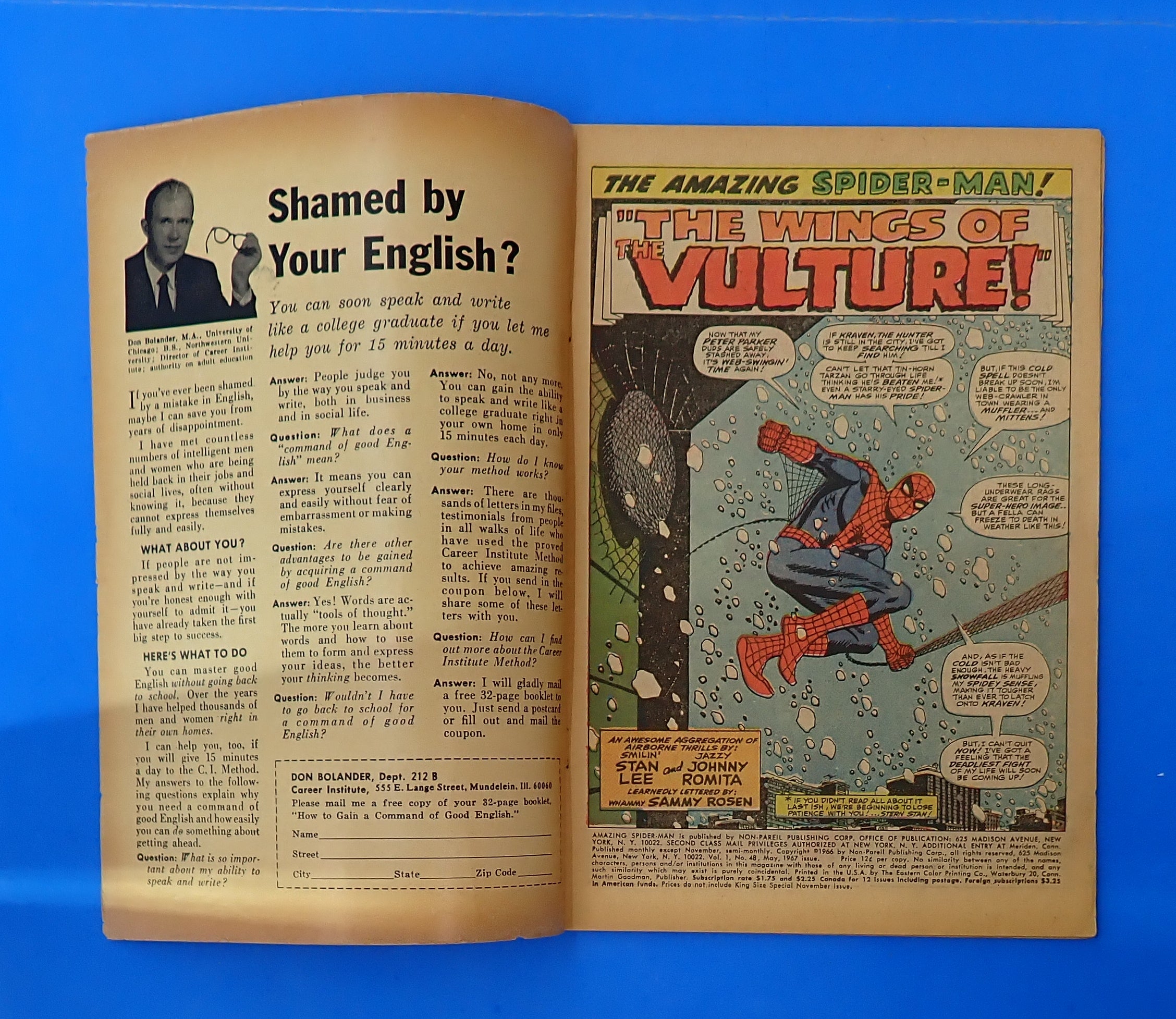 Amazing Spider-Man #48 (1967) - GD/VG (3.0) - 1st App. of 2nd Vulture