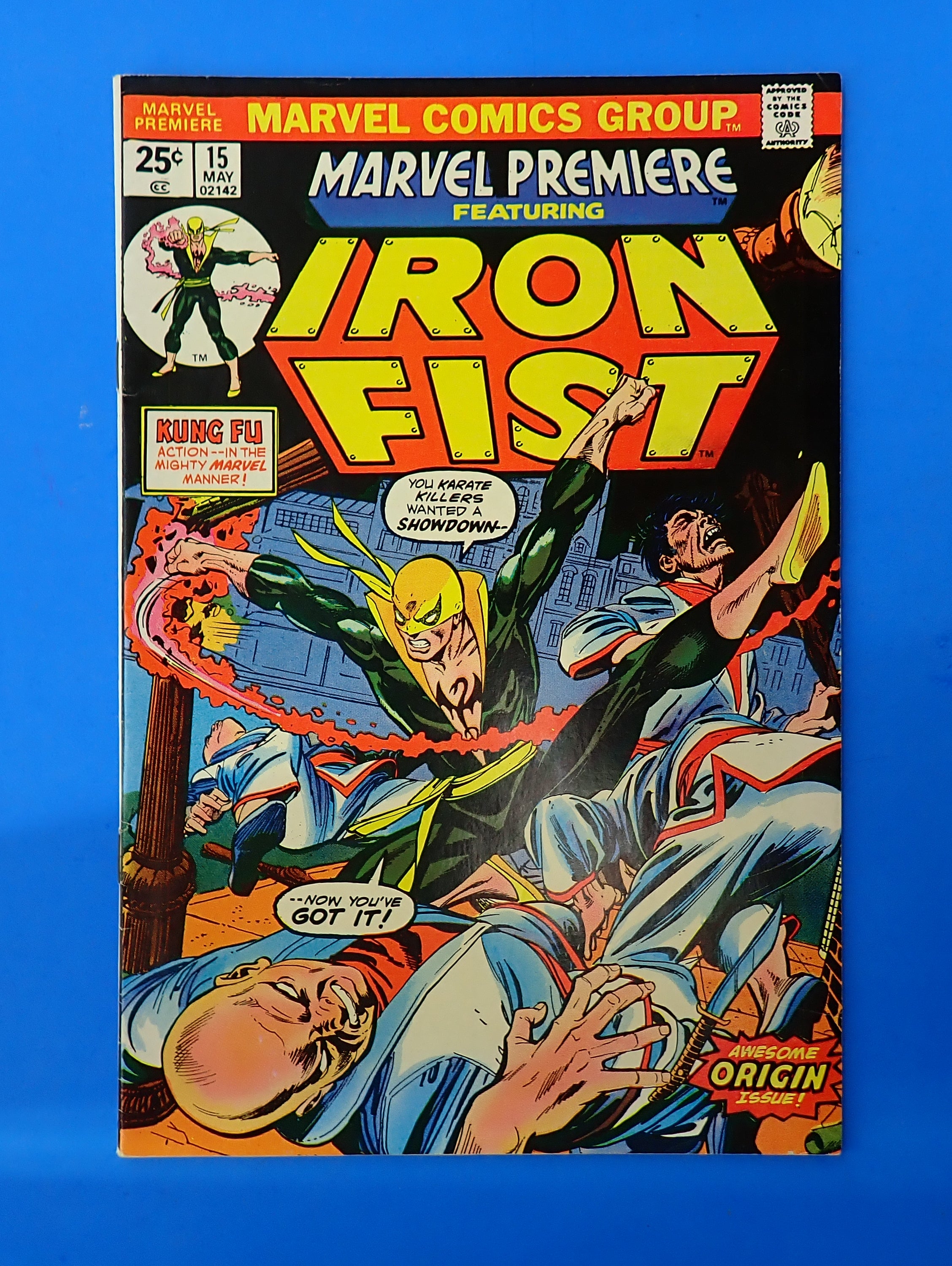 Marvel Premiere #15 (1974) - VF- (7.5) - 1st Iron Fist