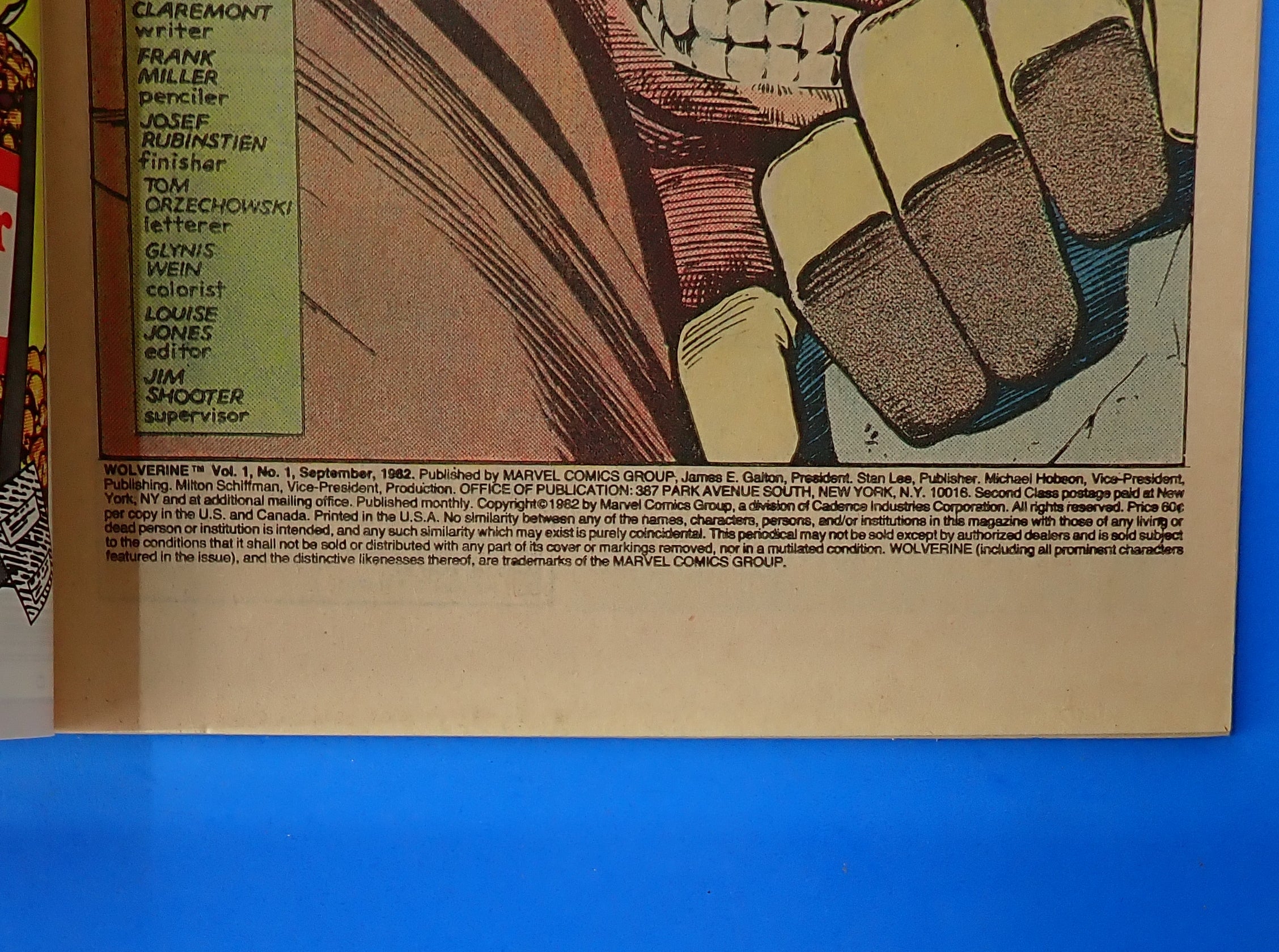 Wolverine #1 (1982) - VF+ (8.5) - 1st Wolverine Solo Title