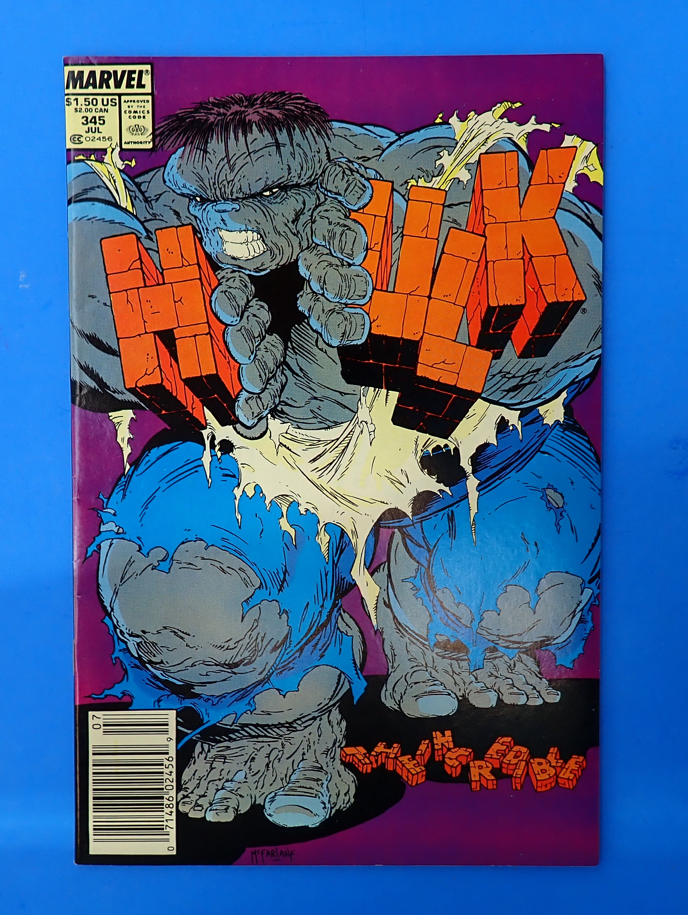Hulk #345 (1988) - VF+ (8.5)