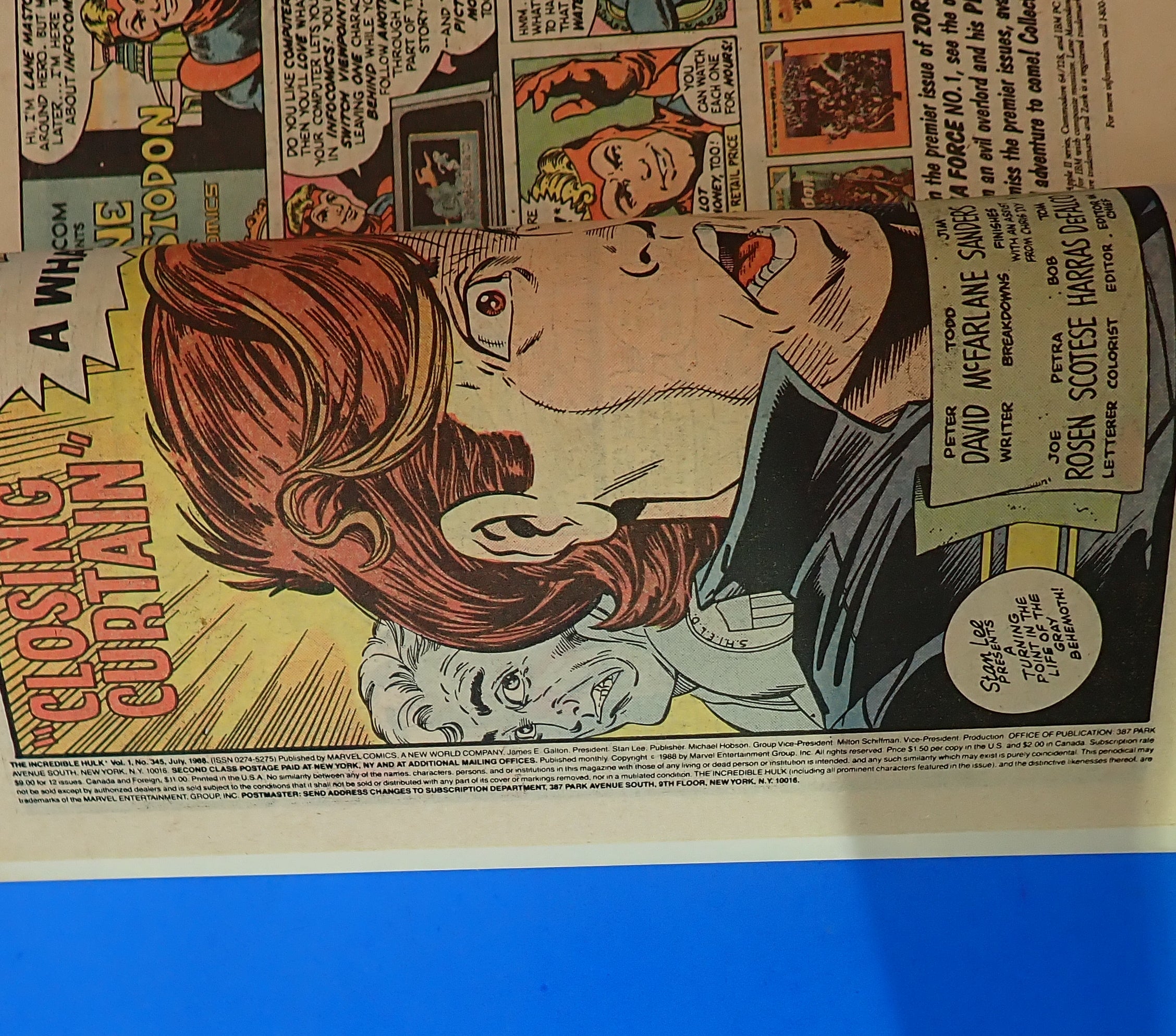 Hulk #345 (1988) - VF+ (8.5)