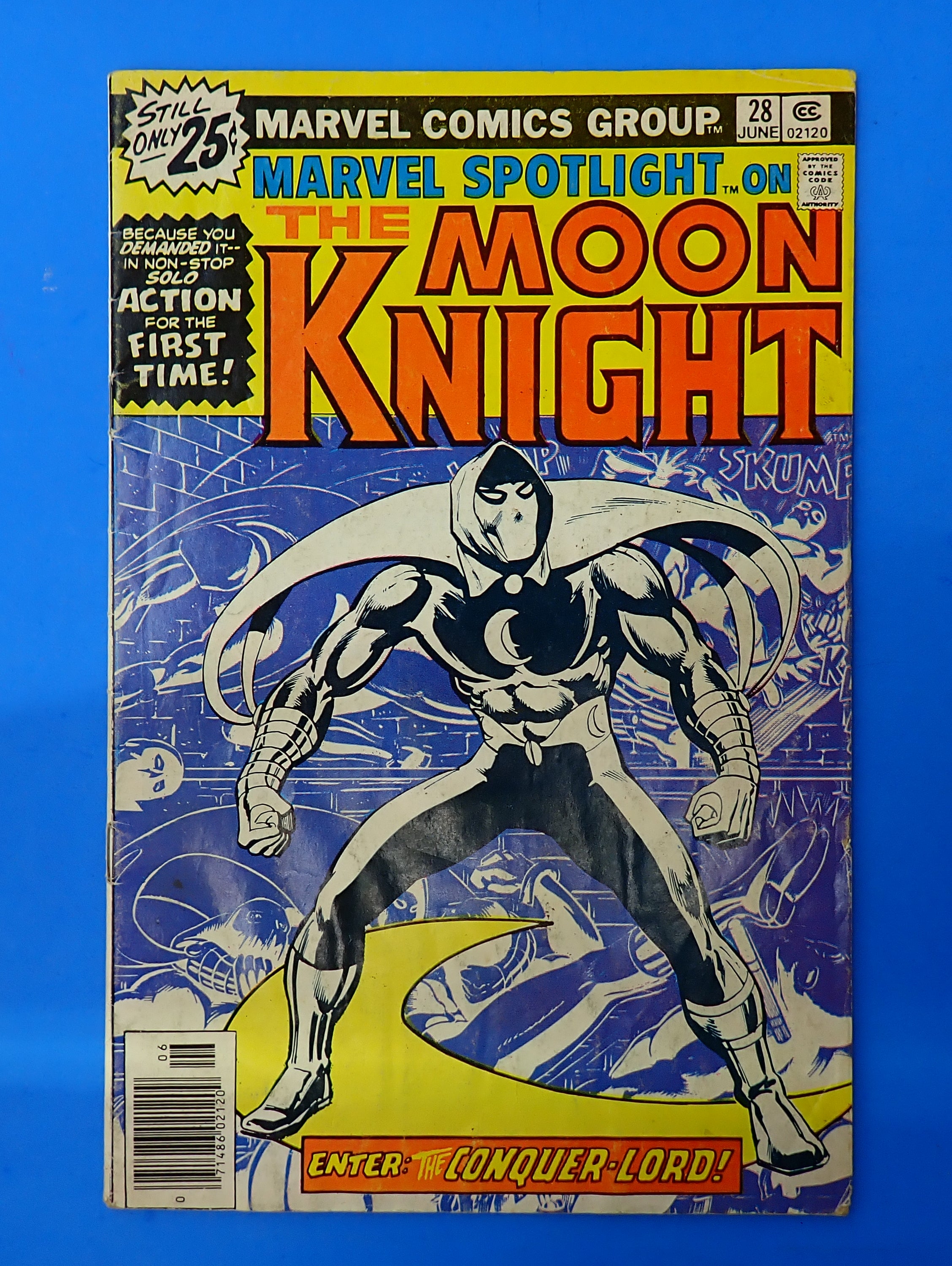 Marvel Spotlight #28 (1976) - VG- (3.5) - 1st Solo Moon Knight