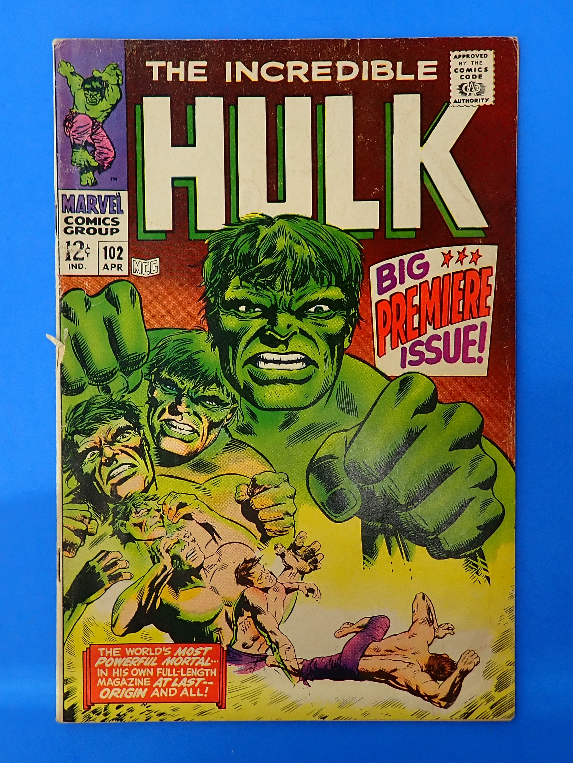 Incredible Hulk #102 (1968) - VG (4.0)