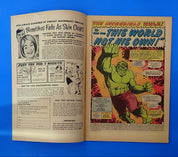 Incredible Hulk #102 (1968) - VG (4.0)