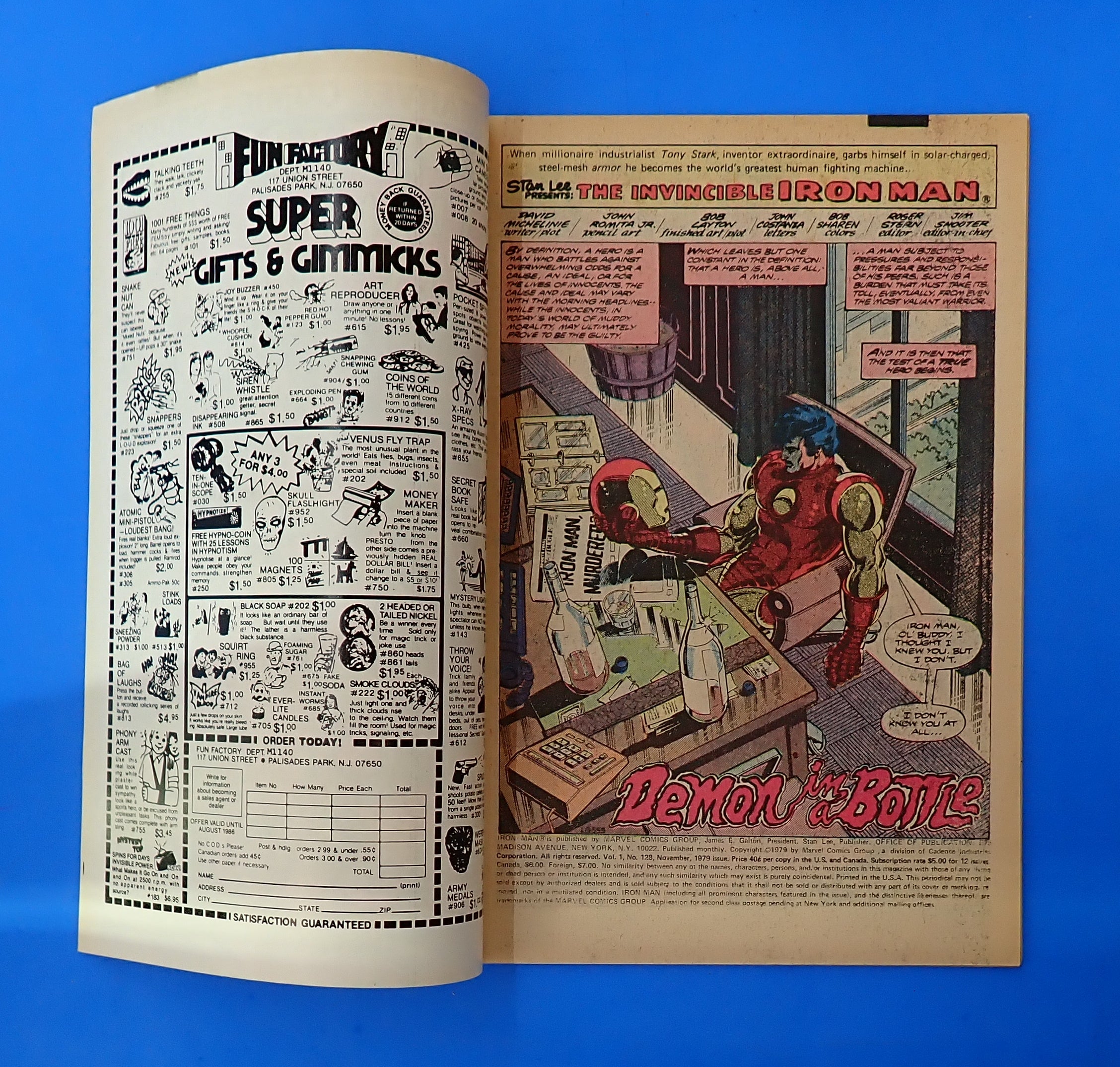 Iron Man #128 (1979) - VF- (7.5)