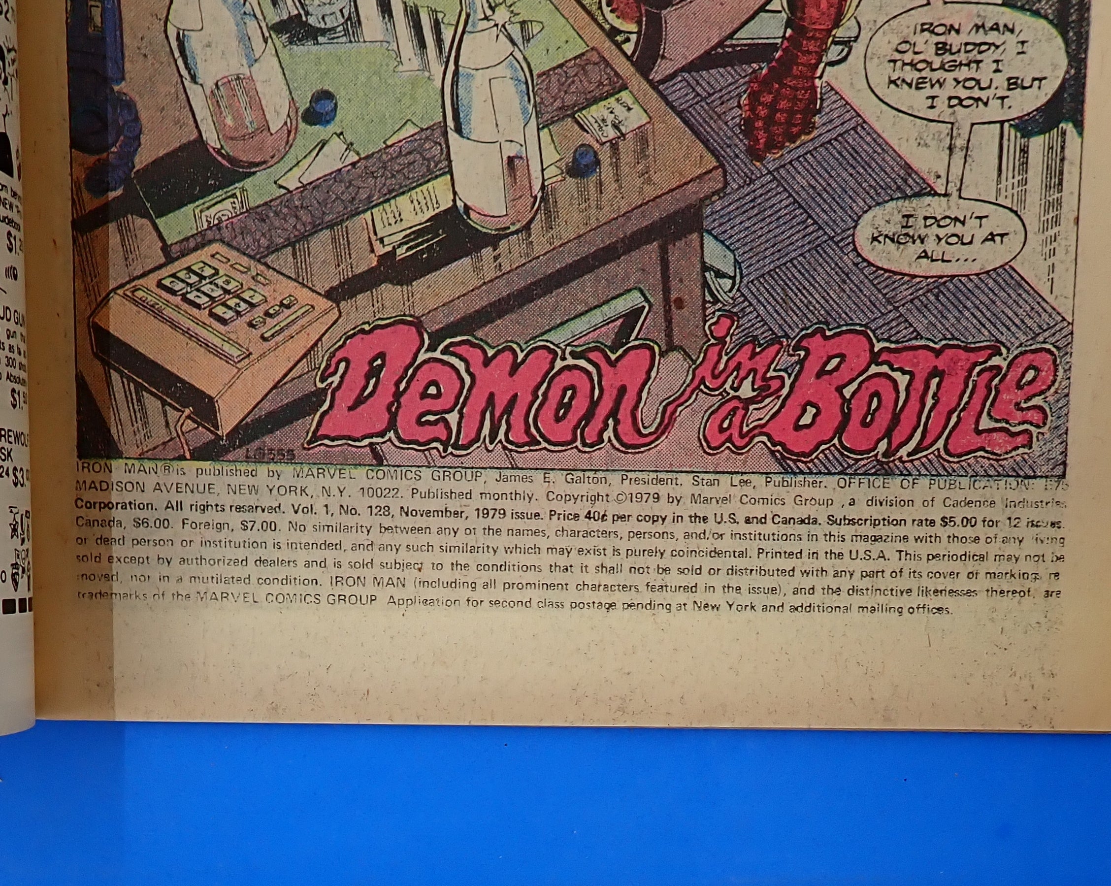 Iron Man #128 (1979) - VF- (7.5)