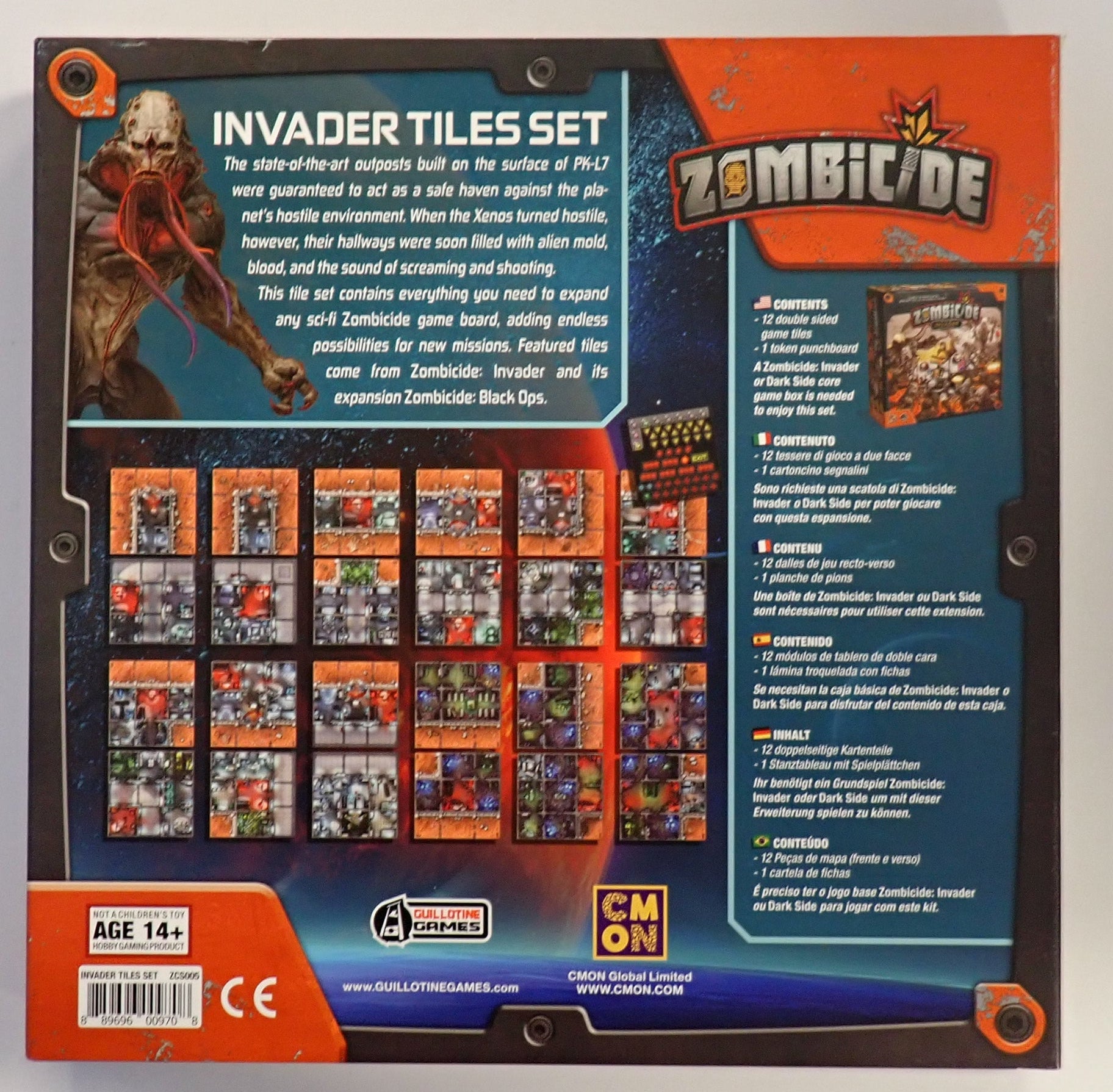 Zombicide Invader and Tile Set [Pre-Owned]