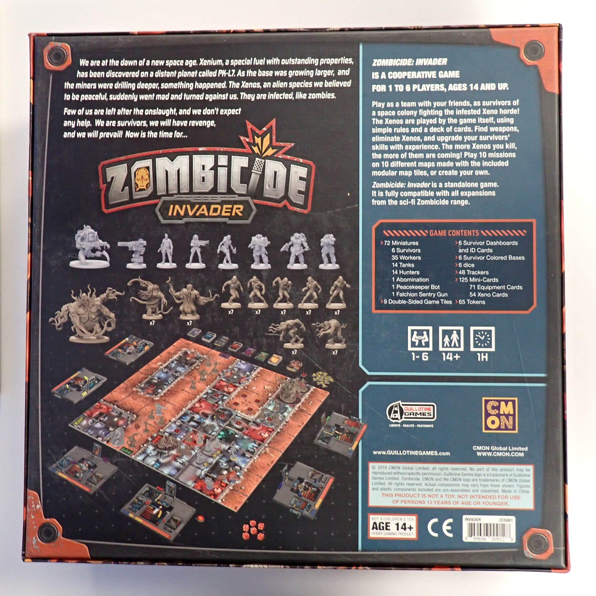 Zombicide Invader and Tile Set [Pre-Owned]