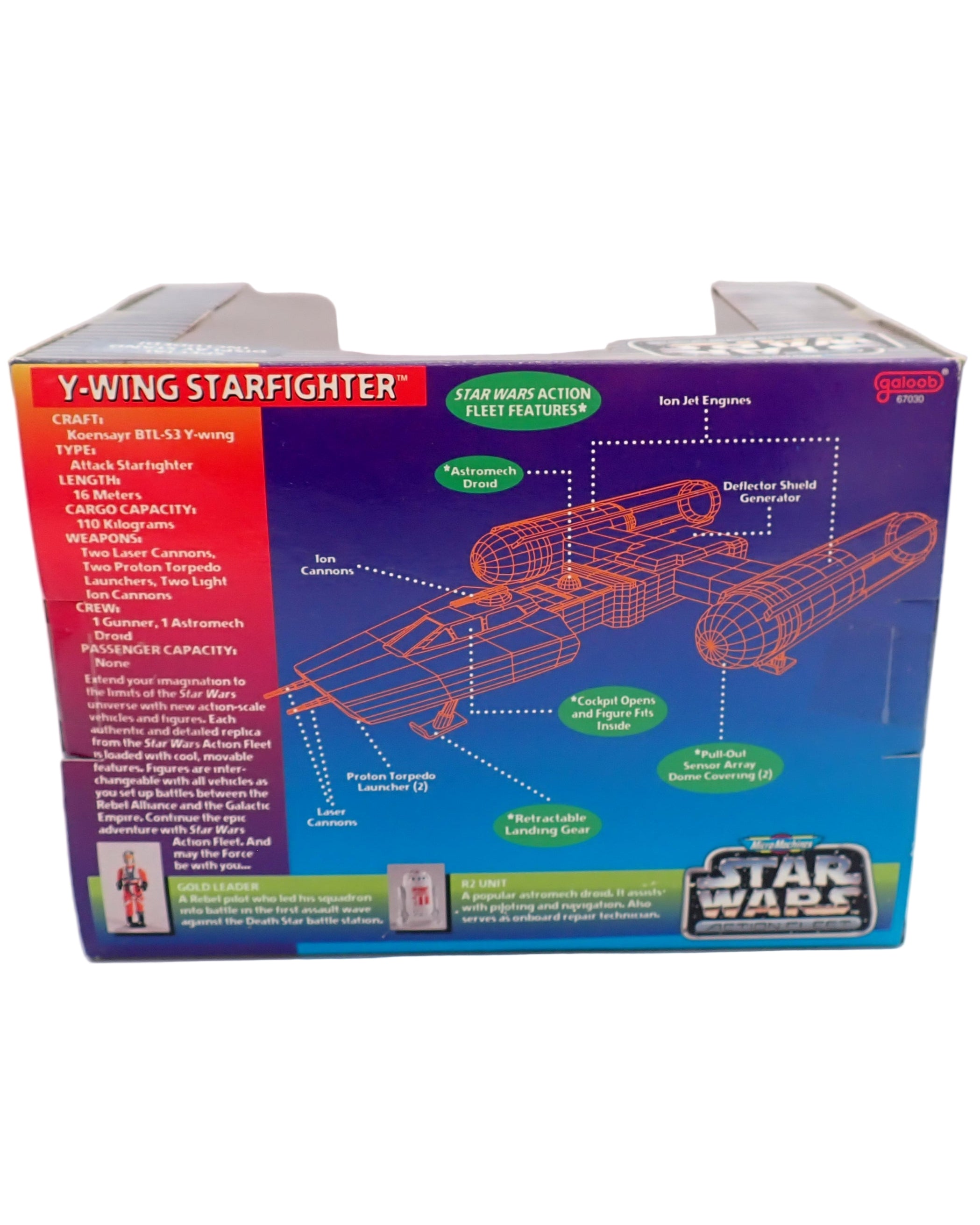 Y-Wing Starfighter (1996) - Micro Machines Star Wars Action Fleet