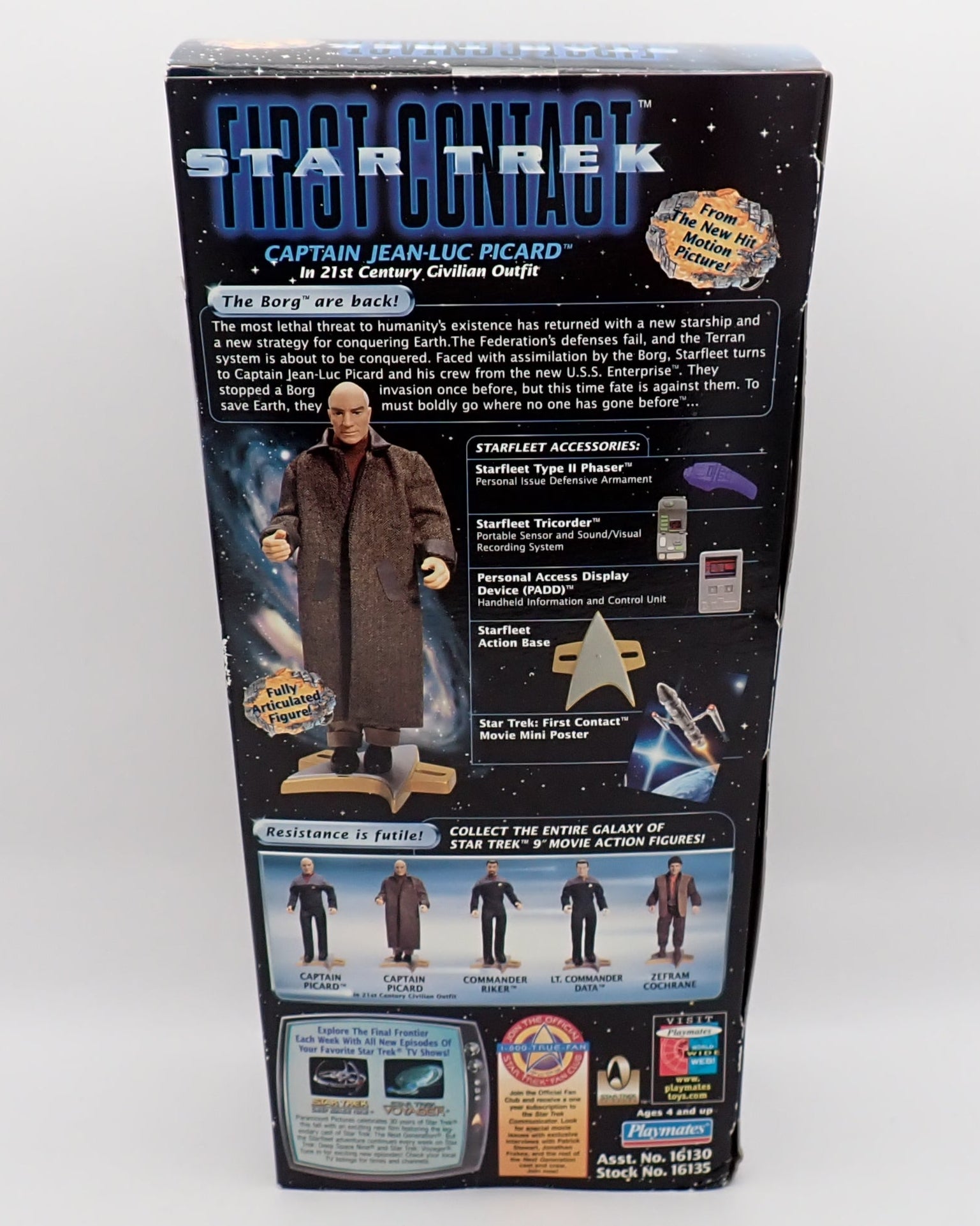 Captain Jean-Luc Picard in 21st Century Civilian Outfit (1996) - Star Trek First Contact