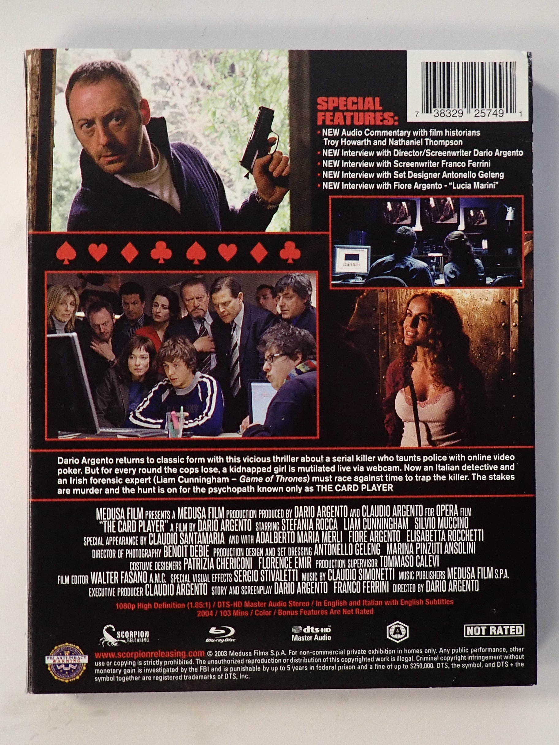The Card Player - Blu-Ray [Pre-Owned]