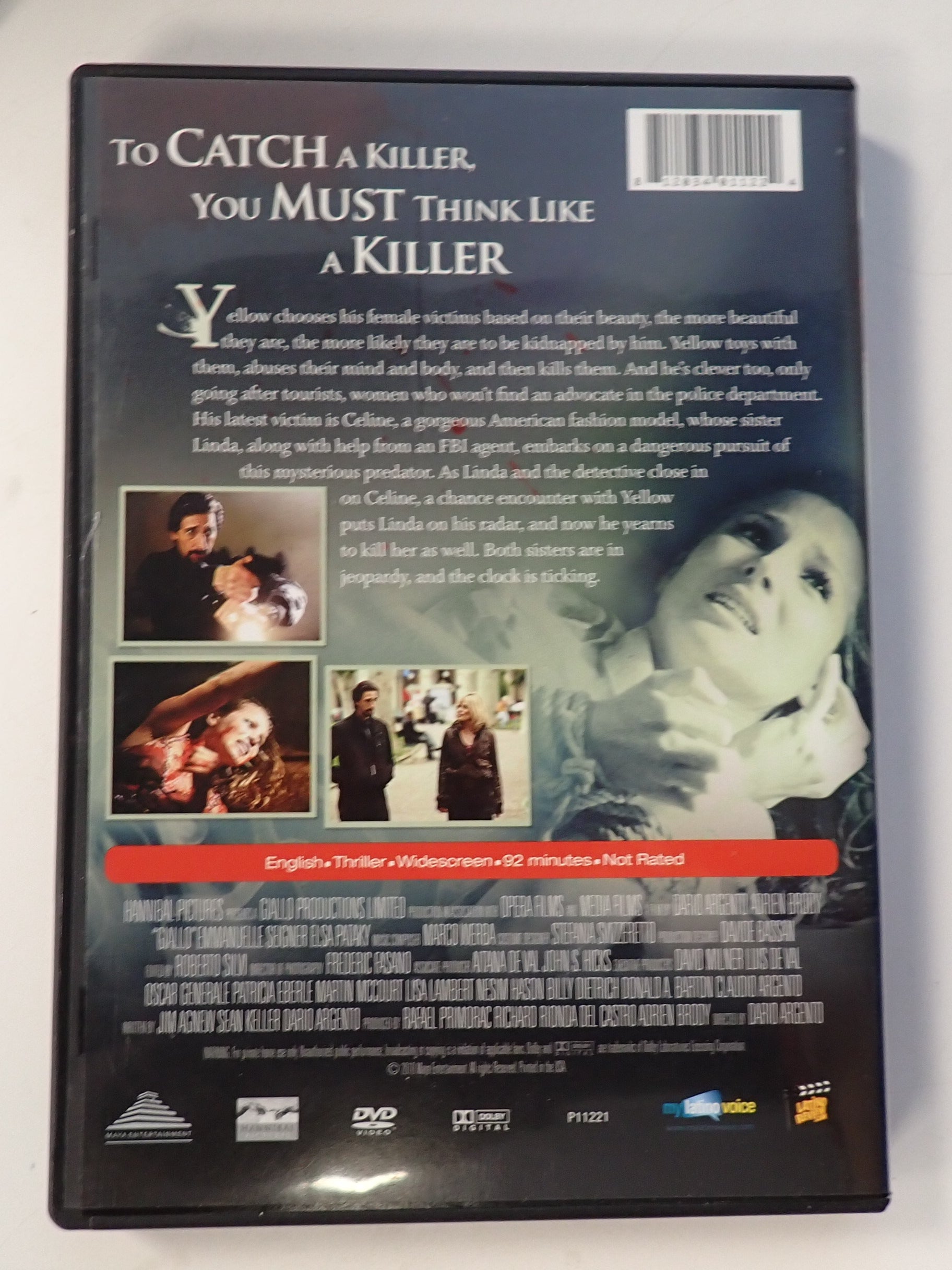 Giallo - DVD [Pre-Owned]