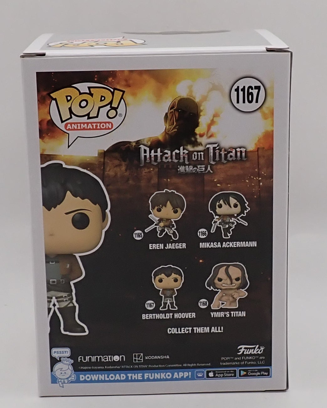 Bertholdt Hoover - POP! #1167