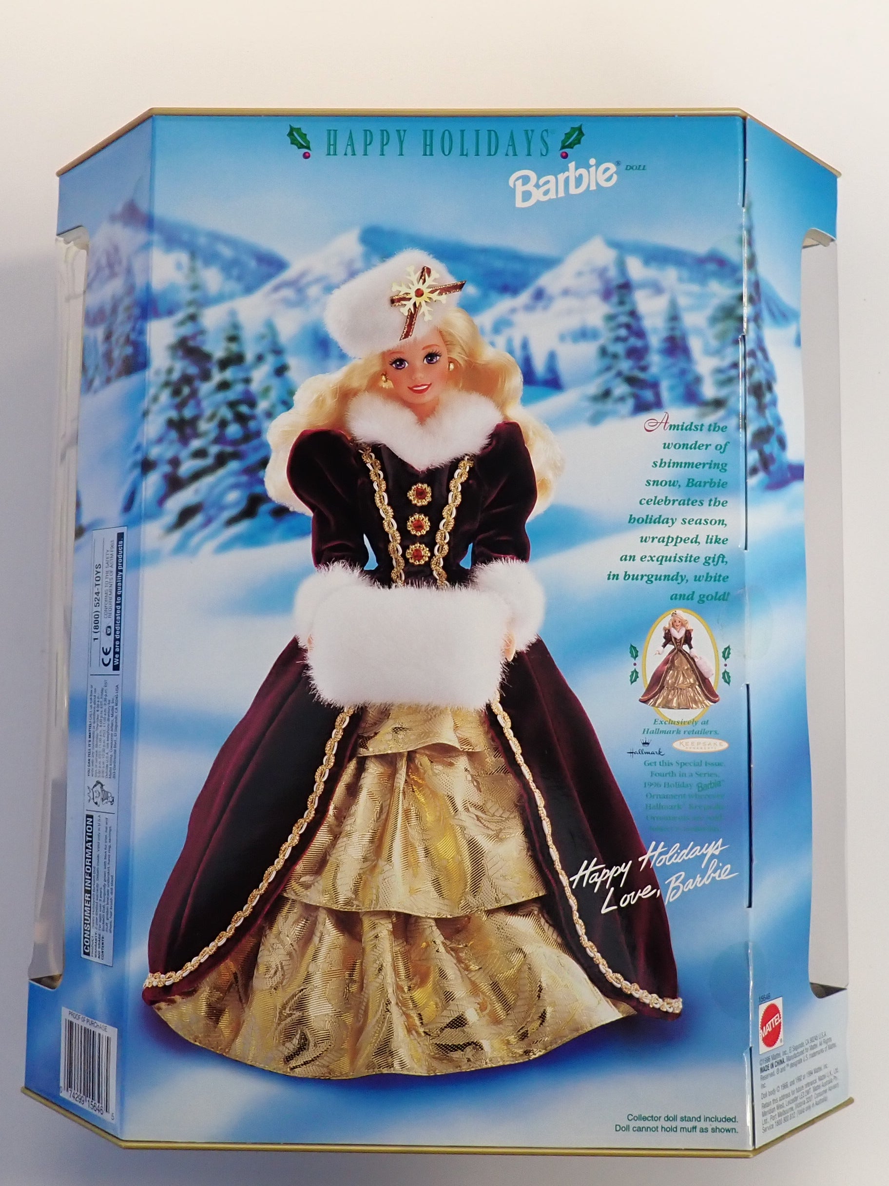 Happy Holidays Barbie (1996) [Pre-Owned]