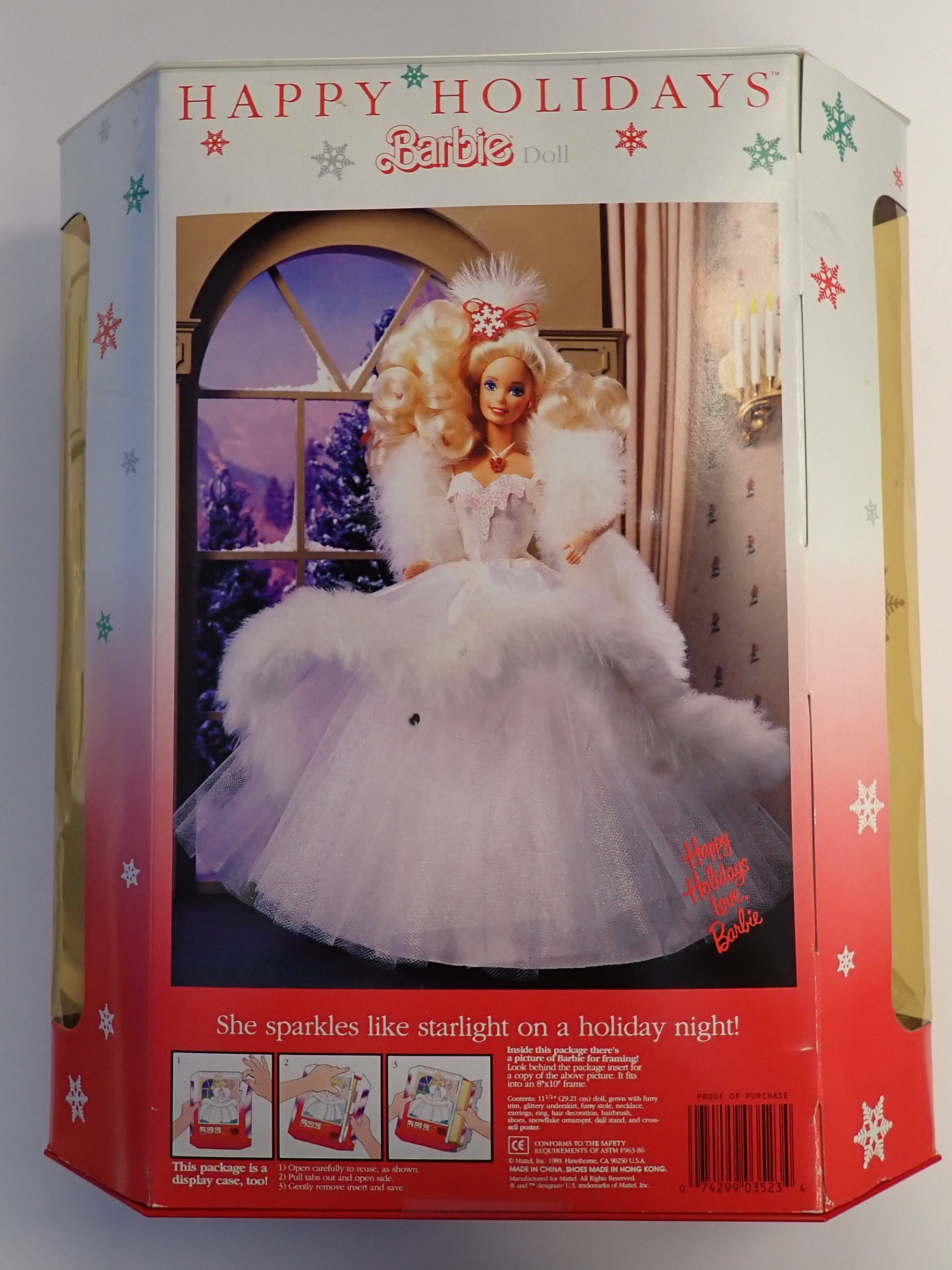Happy Holidays Barbie (1989) [Pre-Owned]