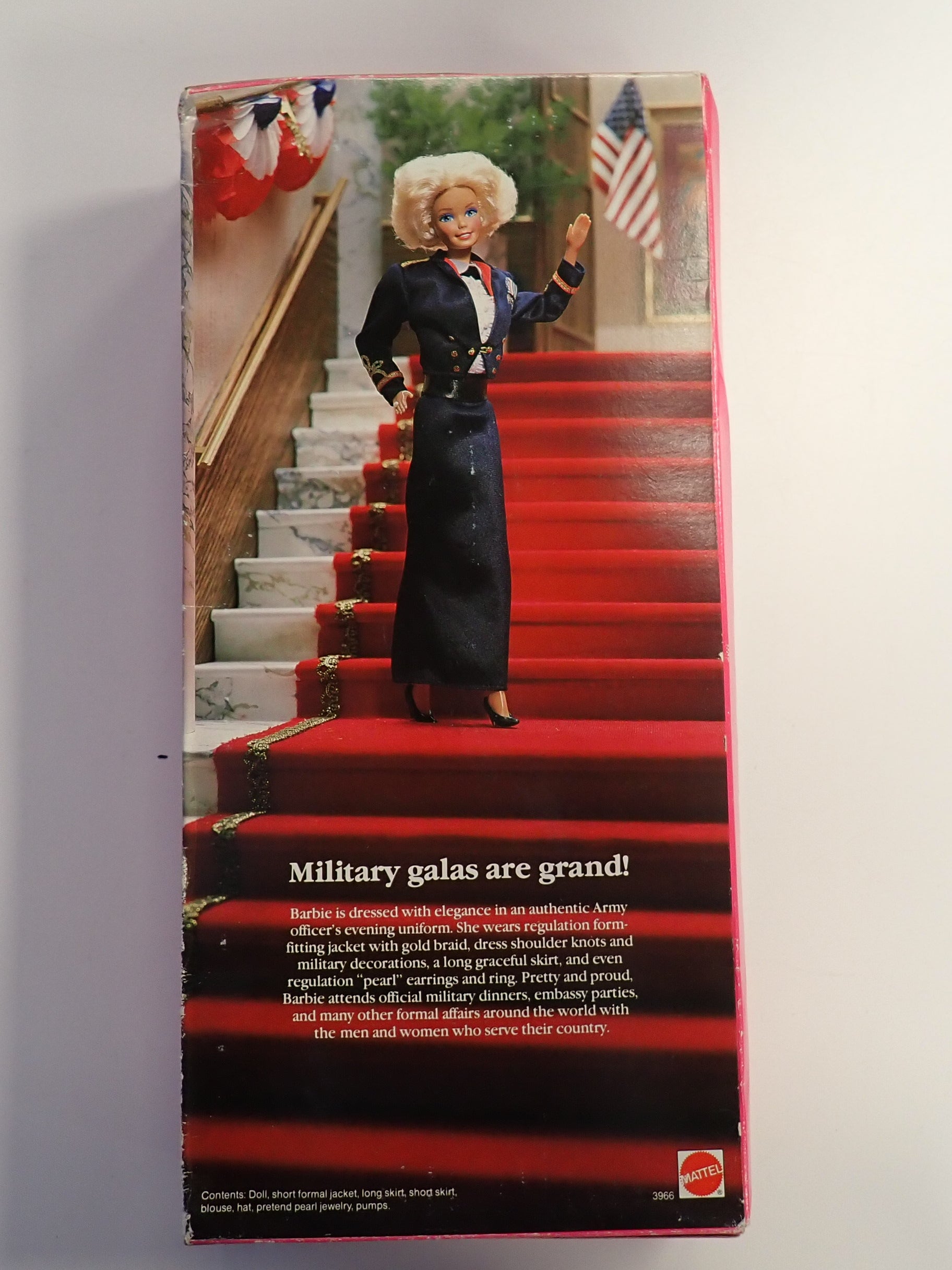 Army Air Force Barbie Navy Dress (1989) [Pre-Owned]