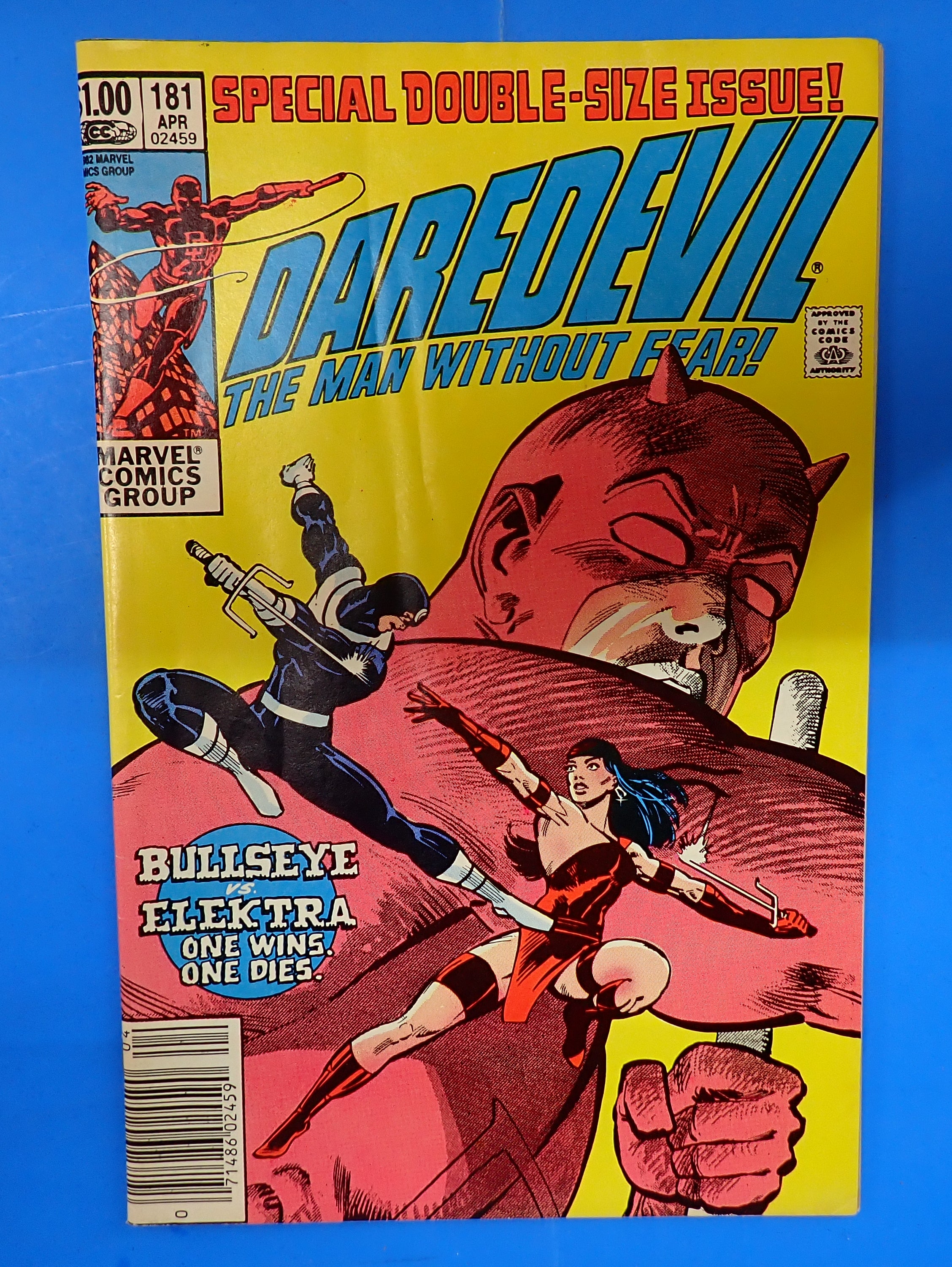 Daredevil #181 (1982) - FN- (5.5) - Death of Elektra