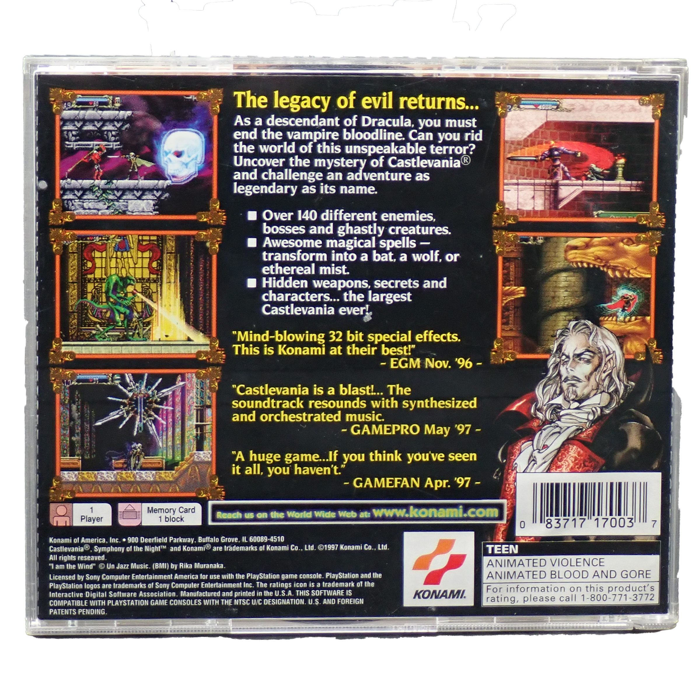 Castlevania Symphony of the Night - PS1