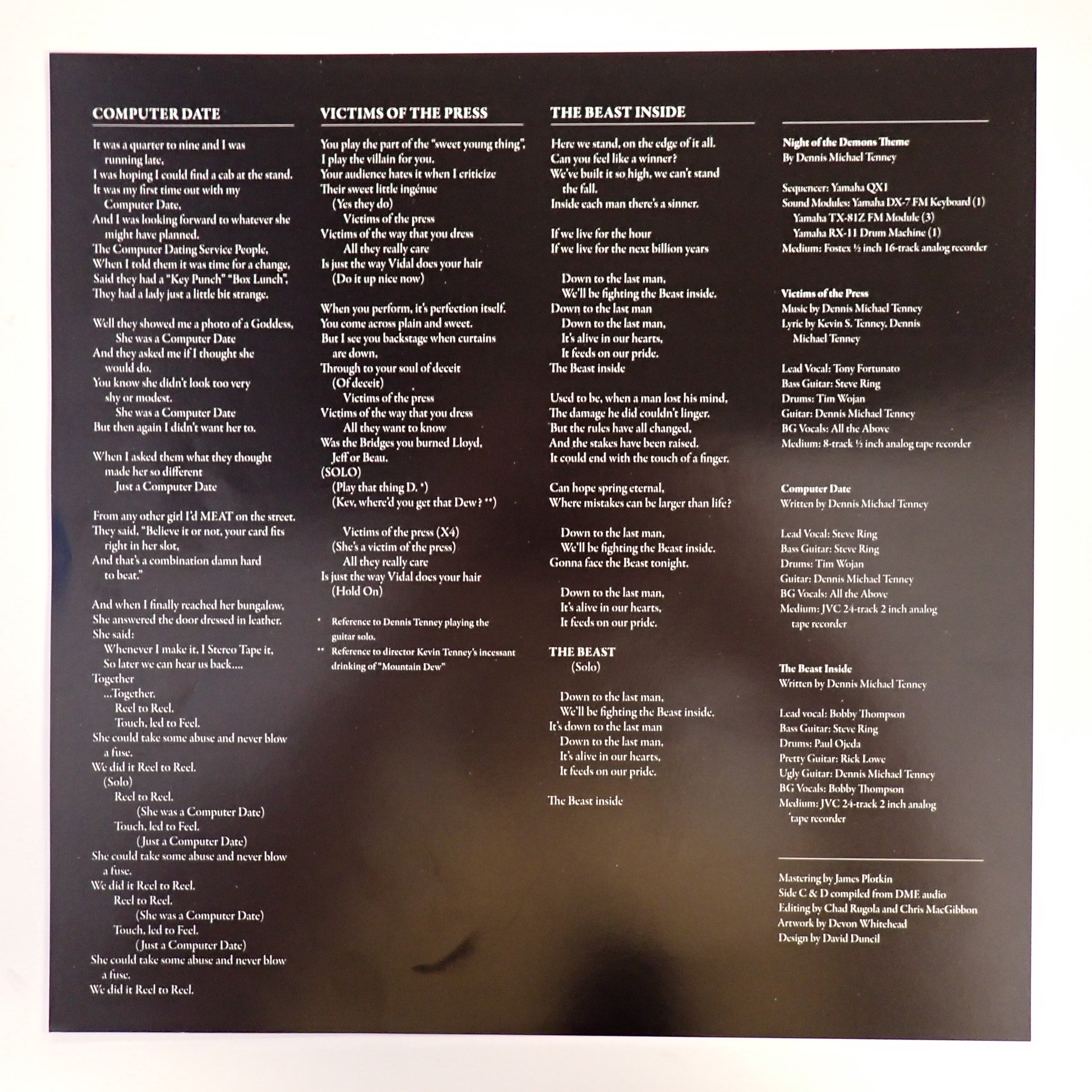 Night of the Demons Soundtrack - Vinyl [Pre-Owned]